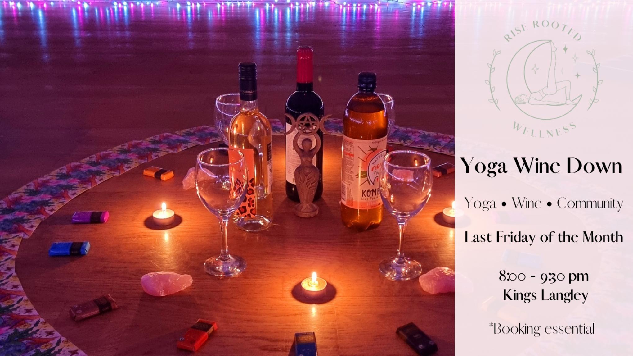 April Yoga Wine Down