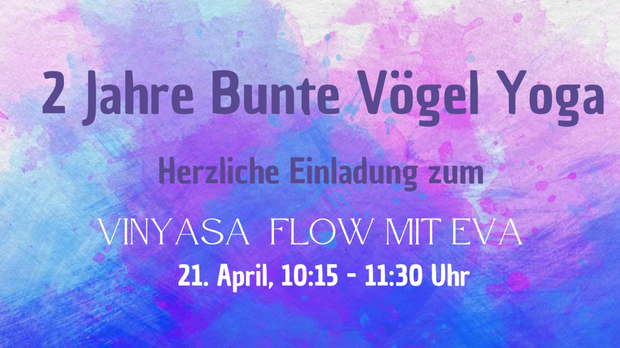 Vinyasa Flow - die Bunte Vögel werden 2