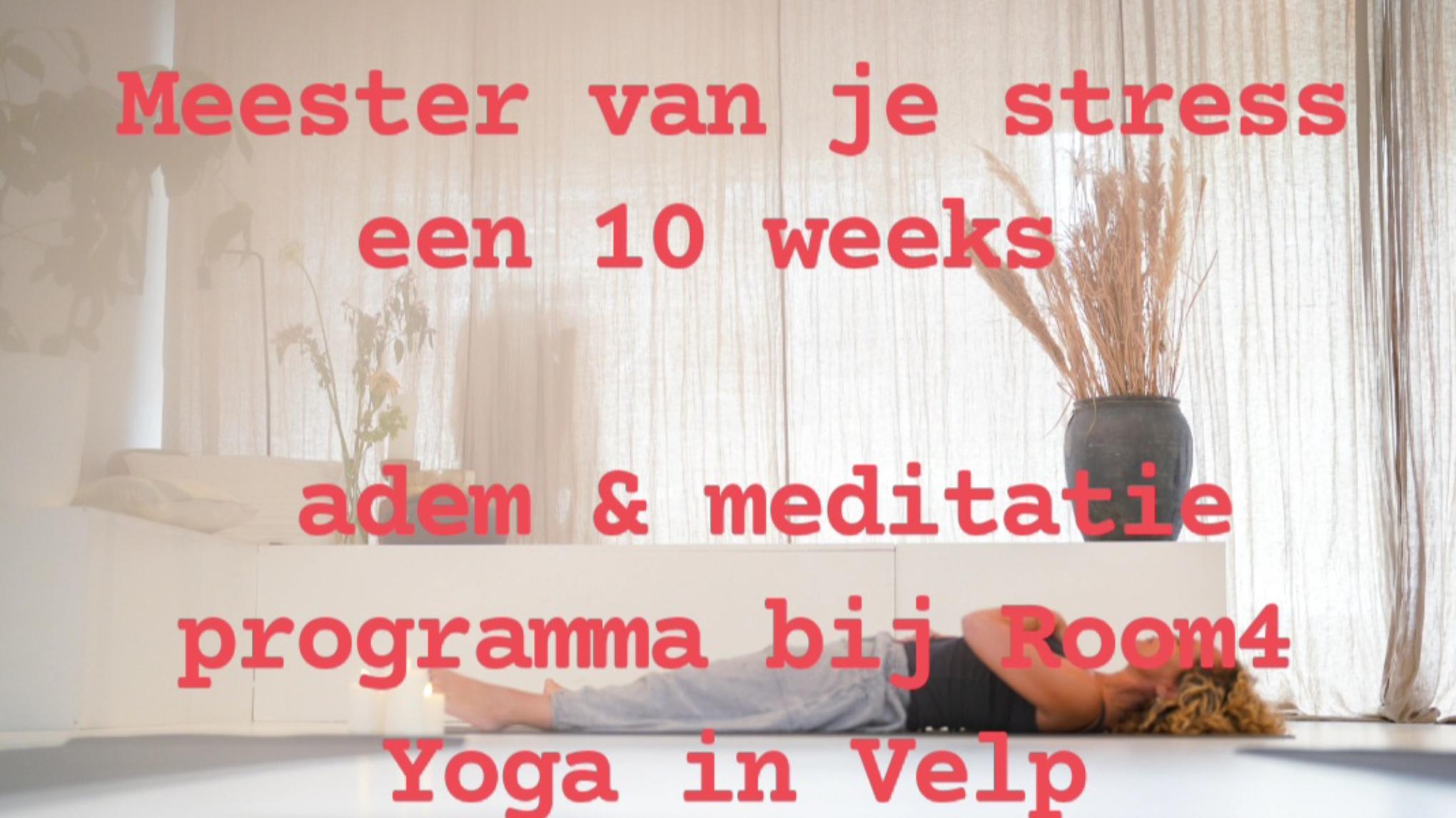 NIEUW MEESTER VAN JE STRESS PROGRAMMA, STARTDATA IN APRIL !!!