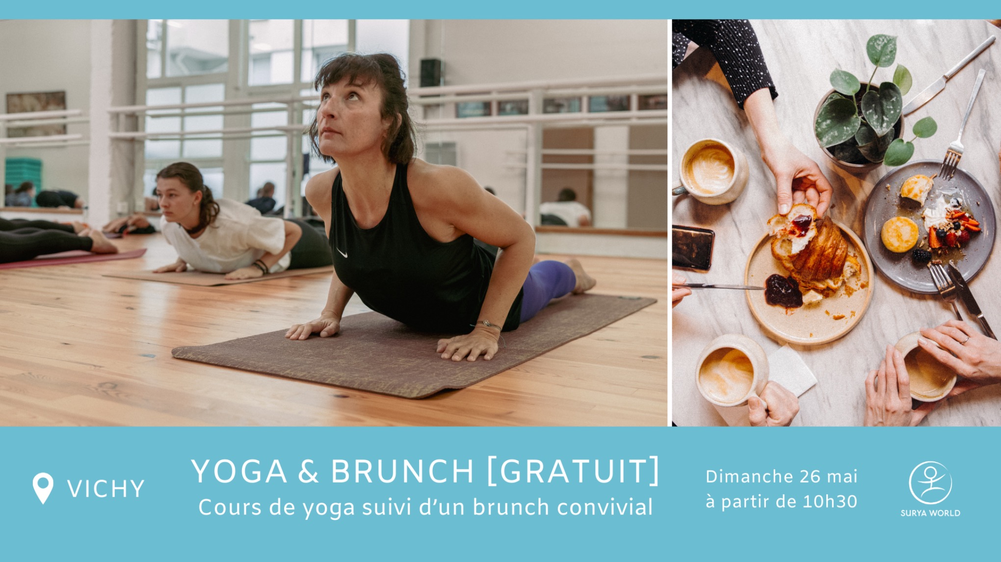 [GRATUIT] Yoga & Brunch en plein air ! 🌼