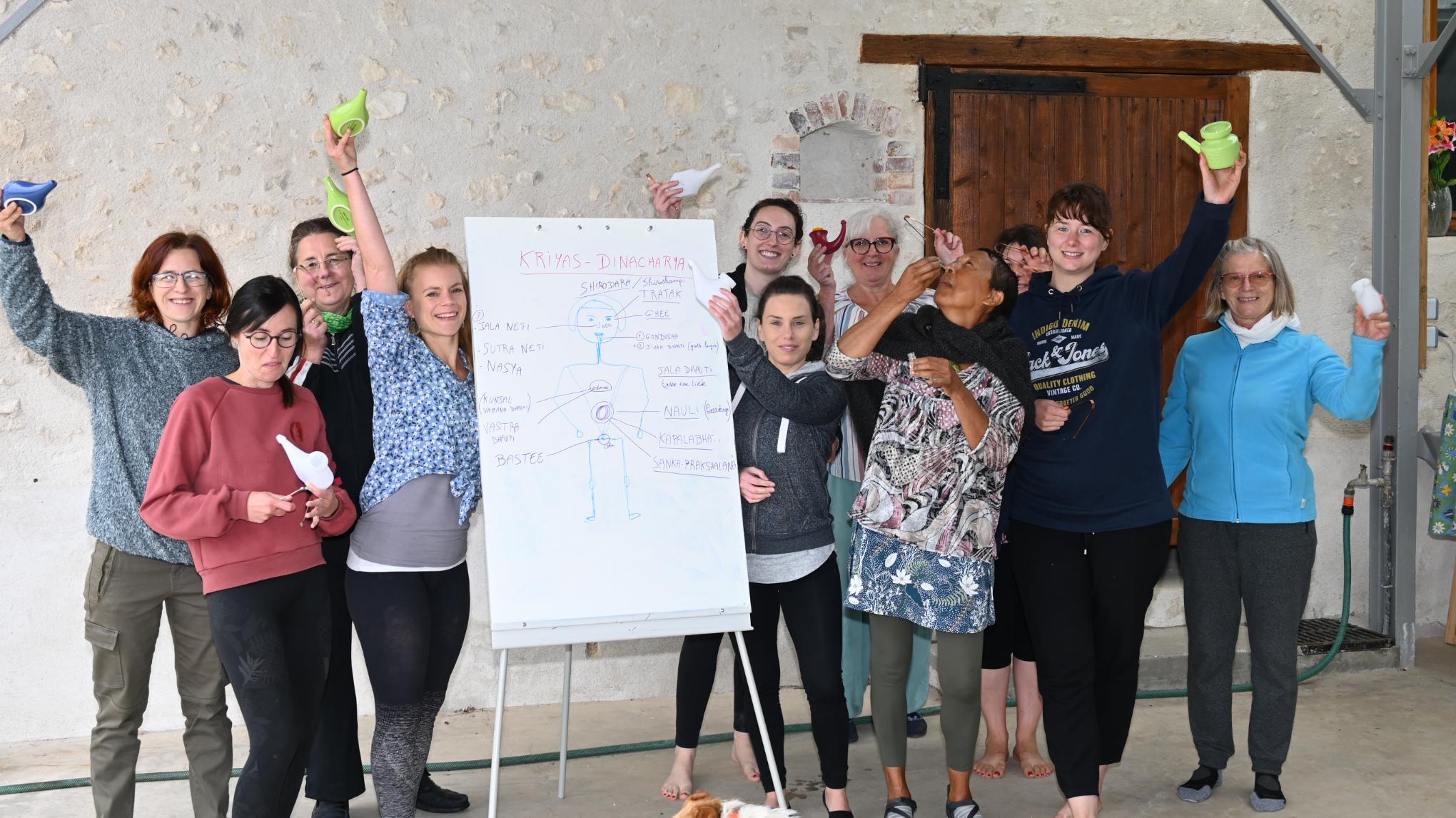 atelier nettoyages yoguiques (kriyas) et ayurvédiques