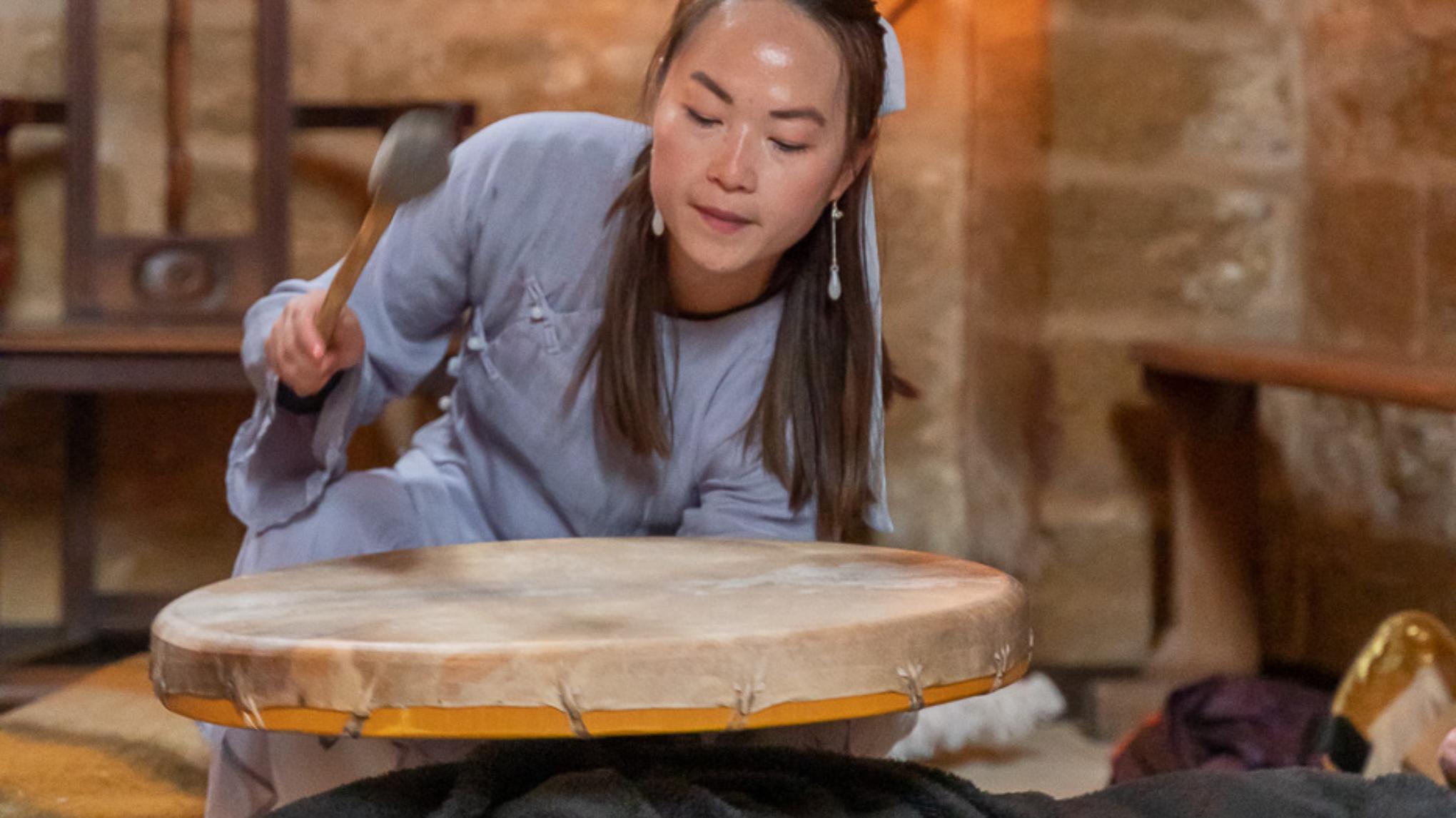 Massage Sonore à la chapelle du château Saint-Pierre de Mejans