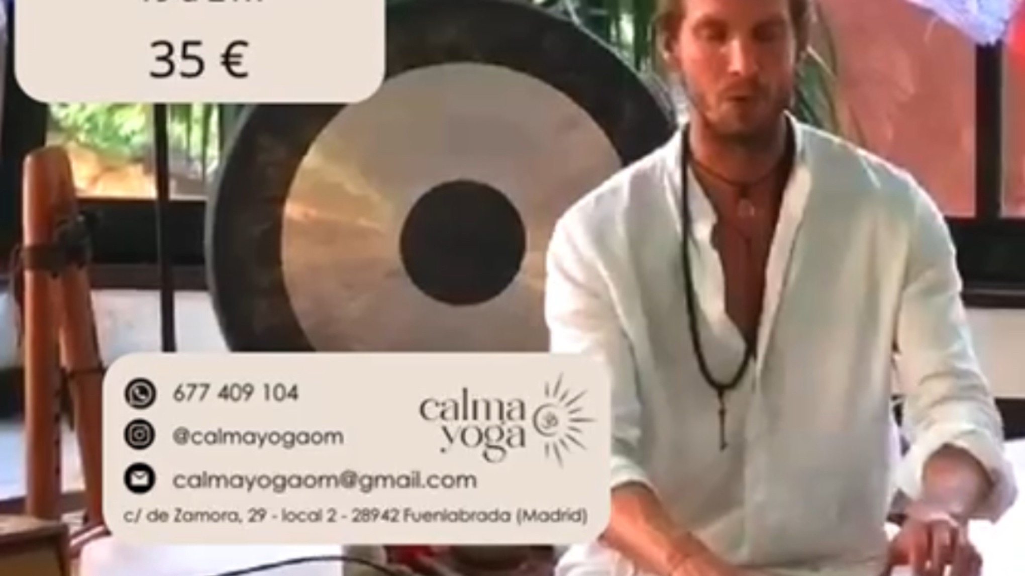 Taller de Baño Viaje de Sonido con Vinyasa Yoga