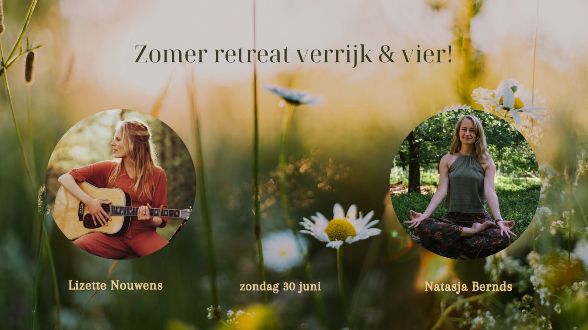 Zomer retreat Verrijk & Vier uitverkocht!