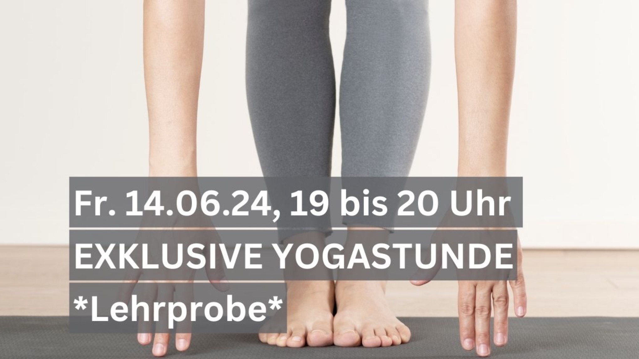 Exklusive Yogastunde: Lehrpobe der Buddhabalance Yogalehrerinnen-Ausbildung