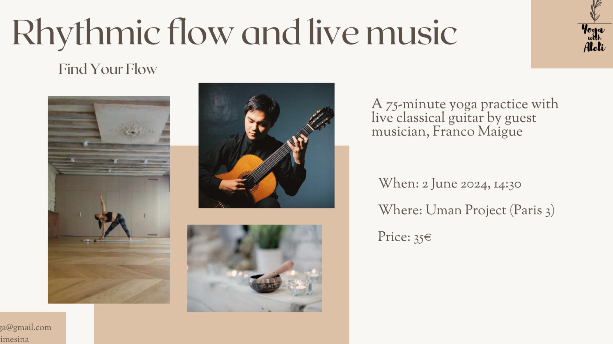Rhythmic Flow and live music