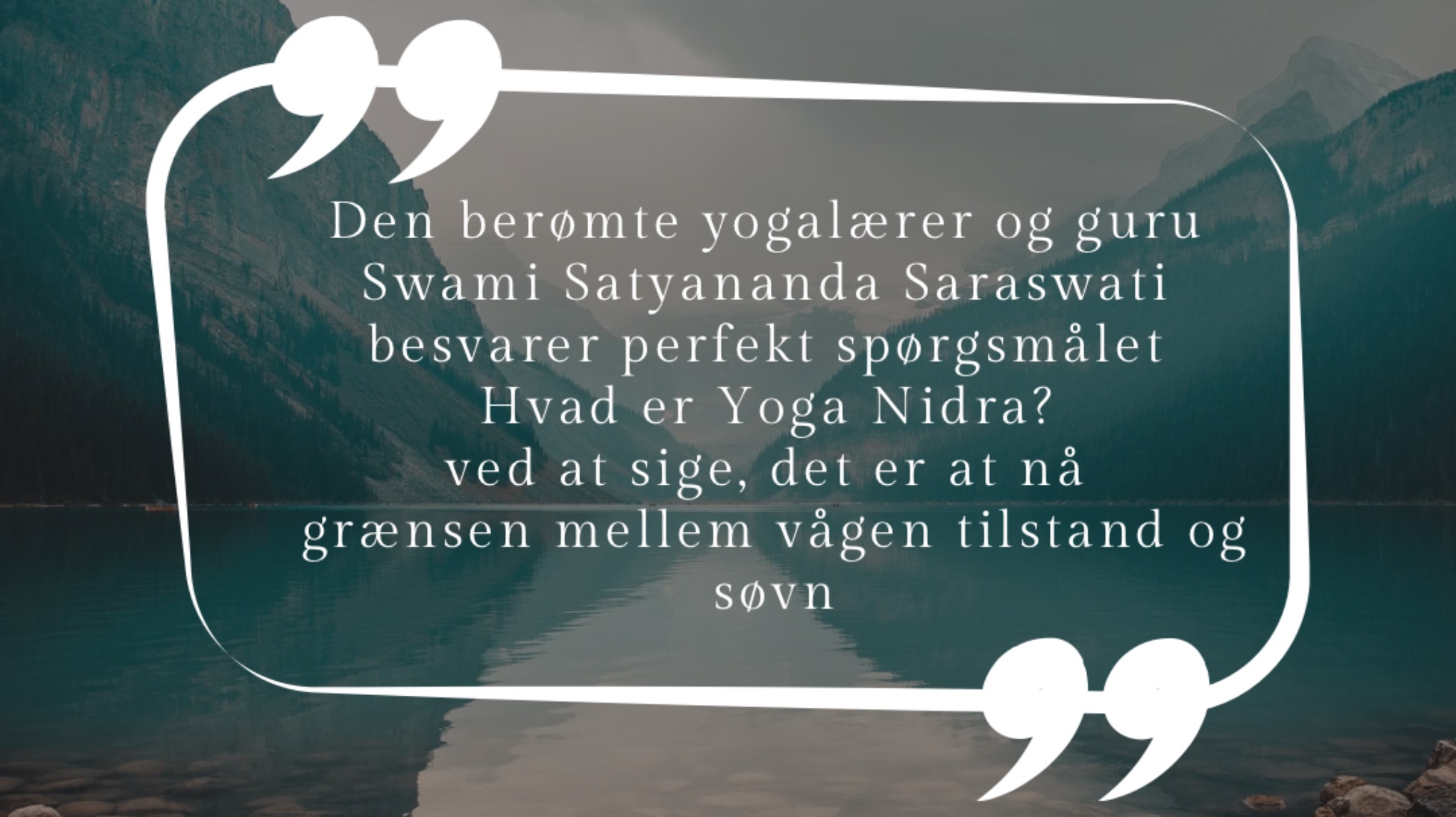 YOGA NIDRA