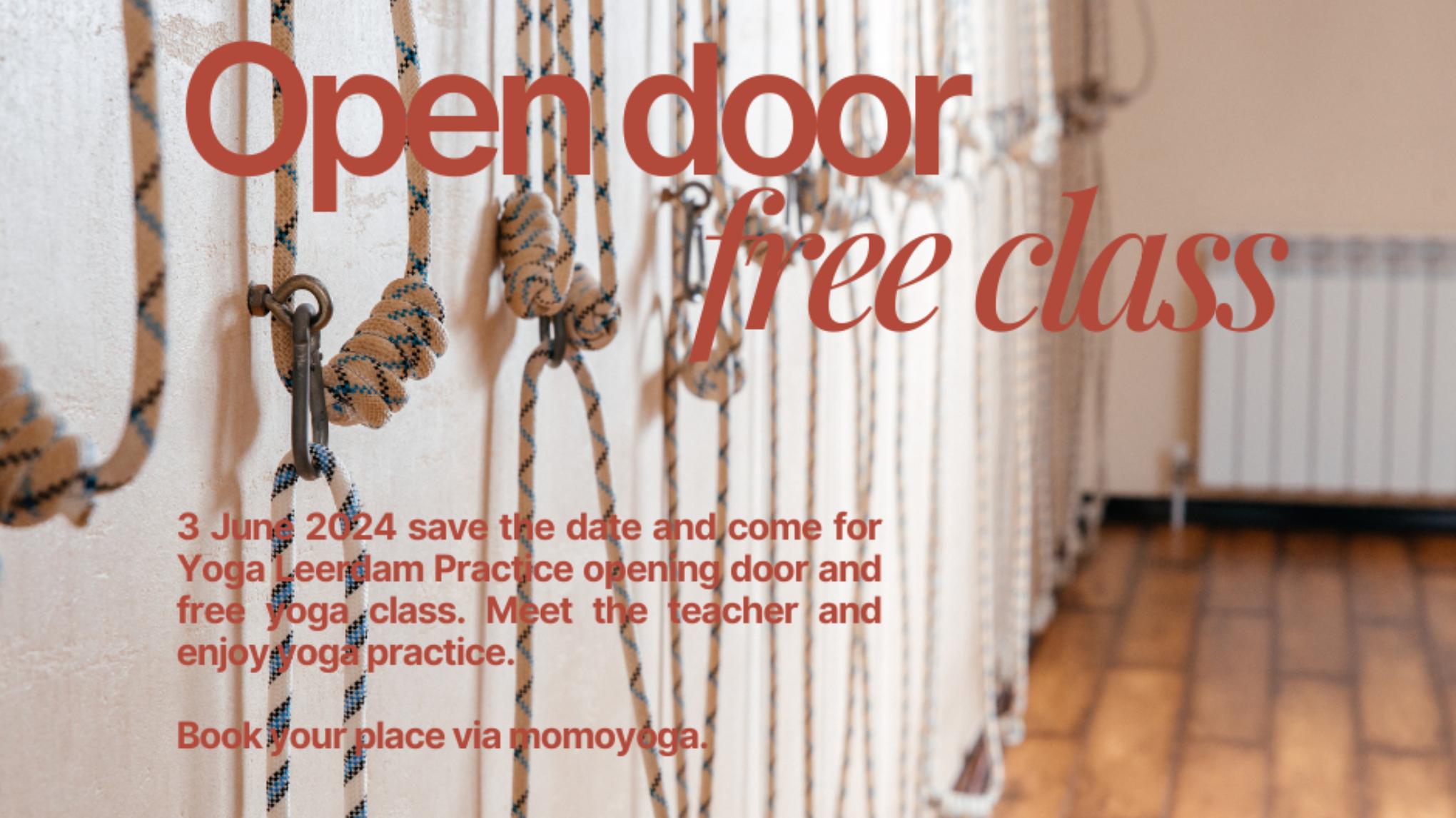 Yoga open door with free class