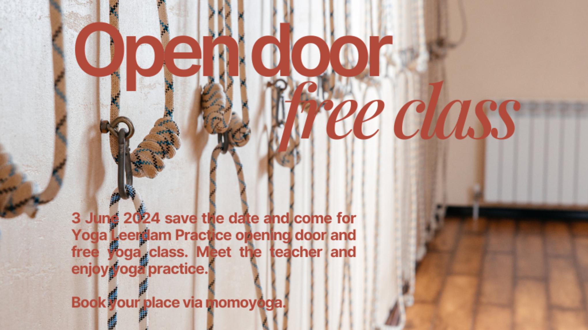 Yoga open door with free class