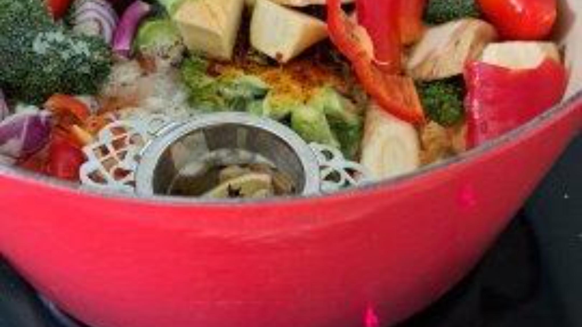 Halve dag retreat met Annie en Jorine. Het beste van India en China tezamen