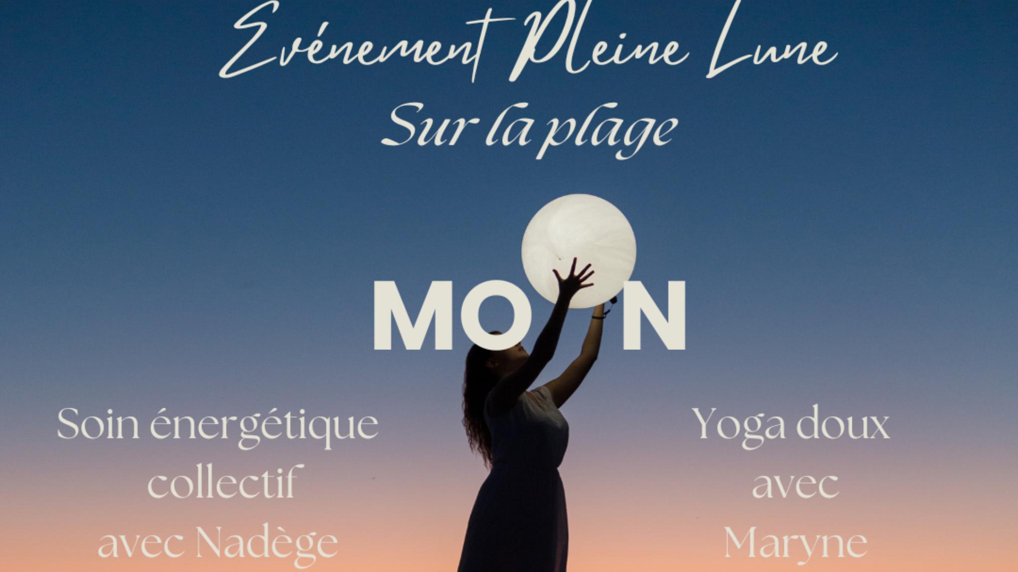 YOGA ET SOIN ENERGETIQUE sur la plage