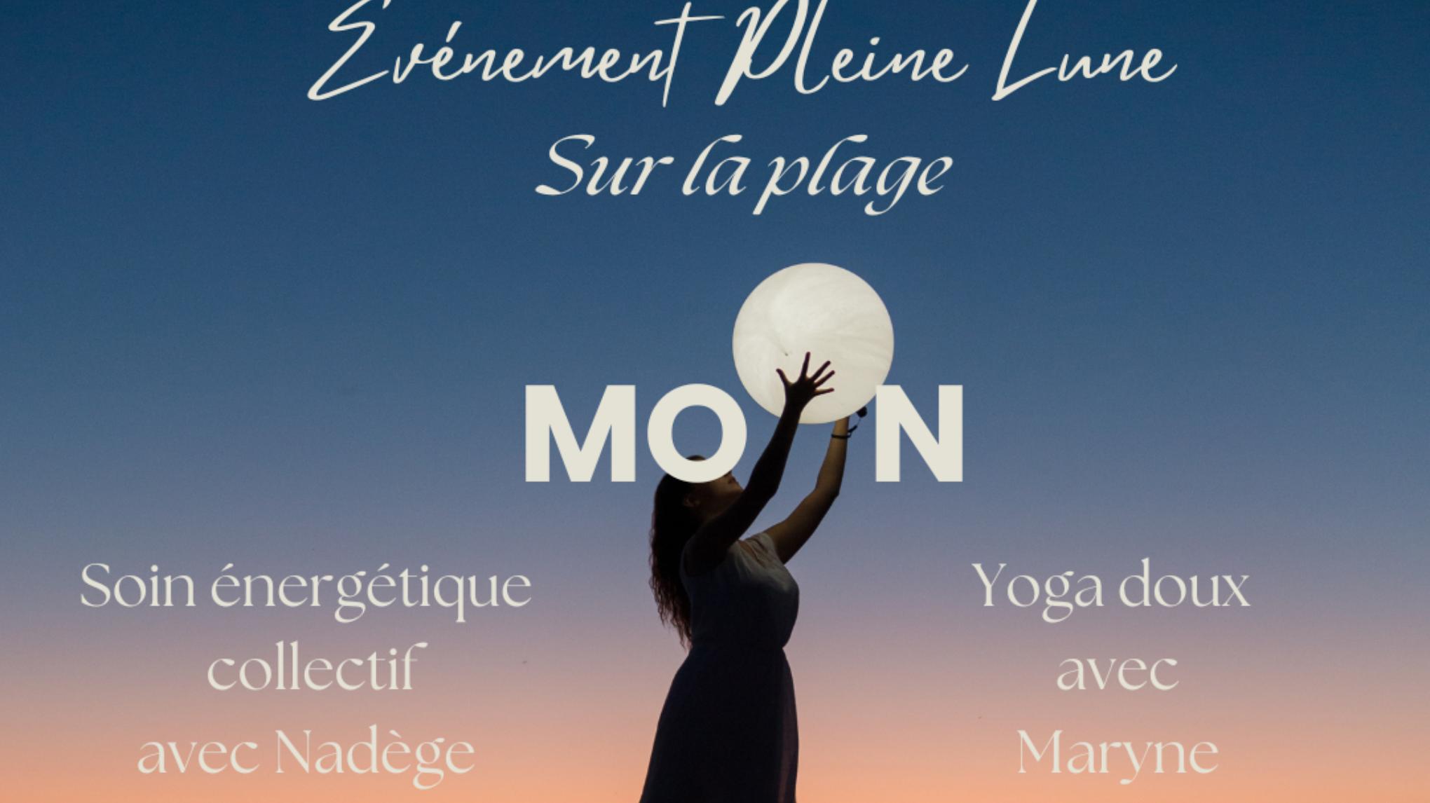 YOGA ET SOIN ENERGETIQUE sur la plage