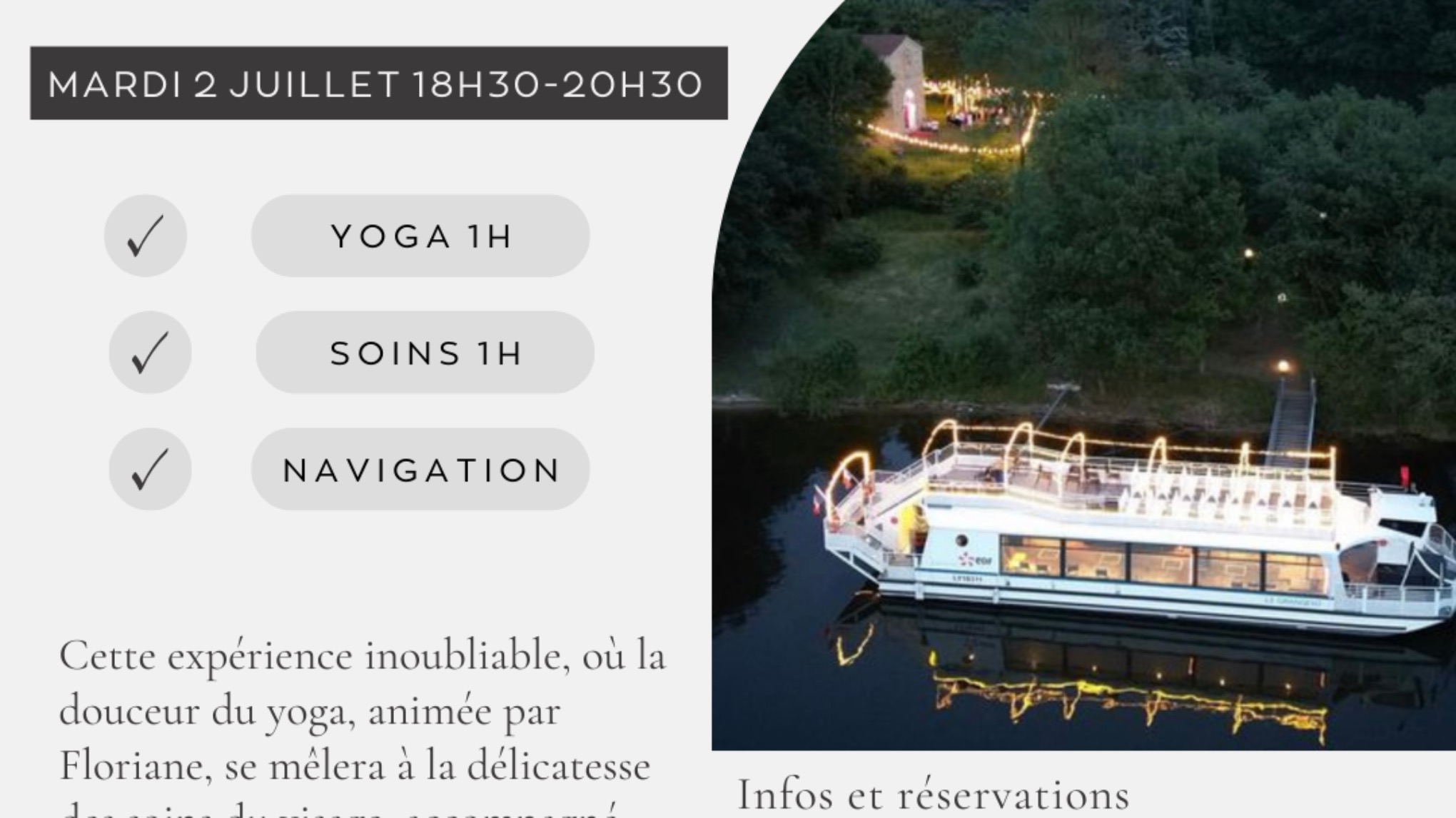 Croisière Instants de Sérénité