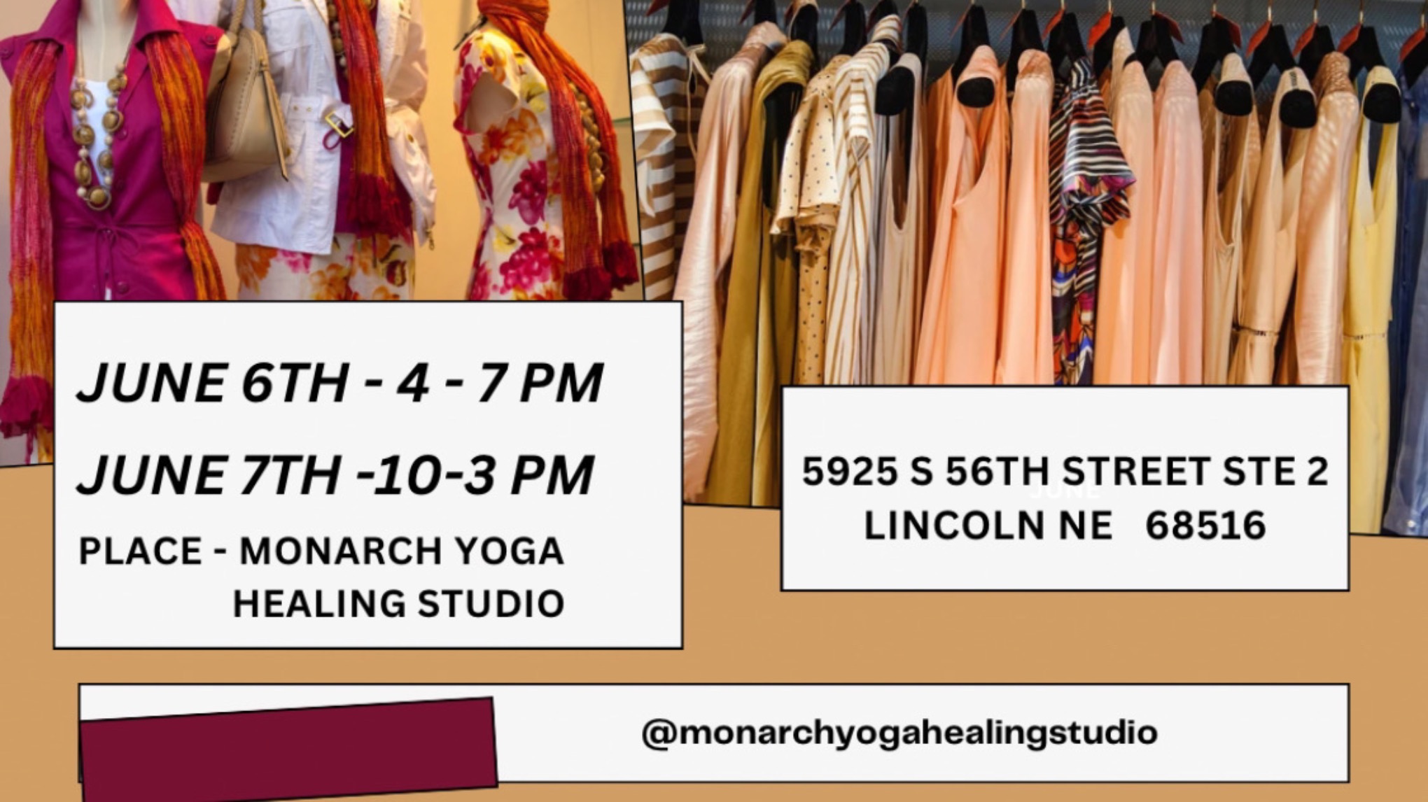 Boutique Pop Up Sale