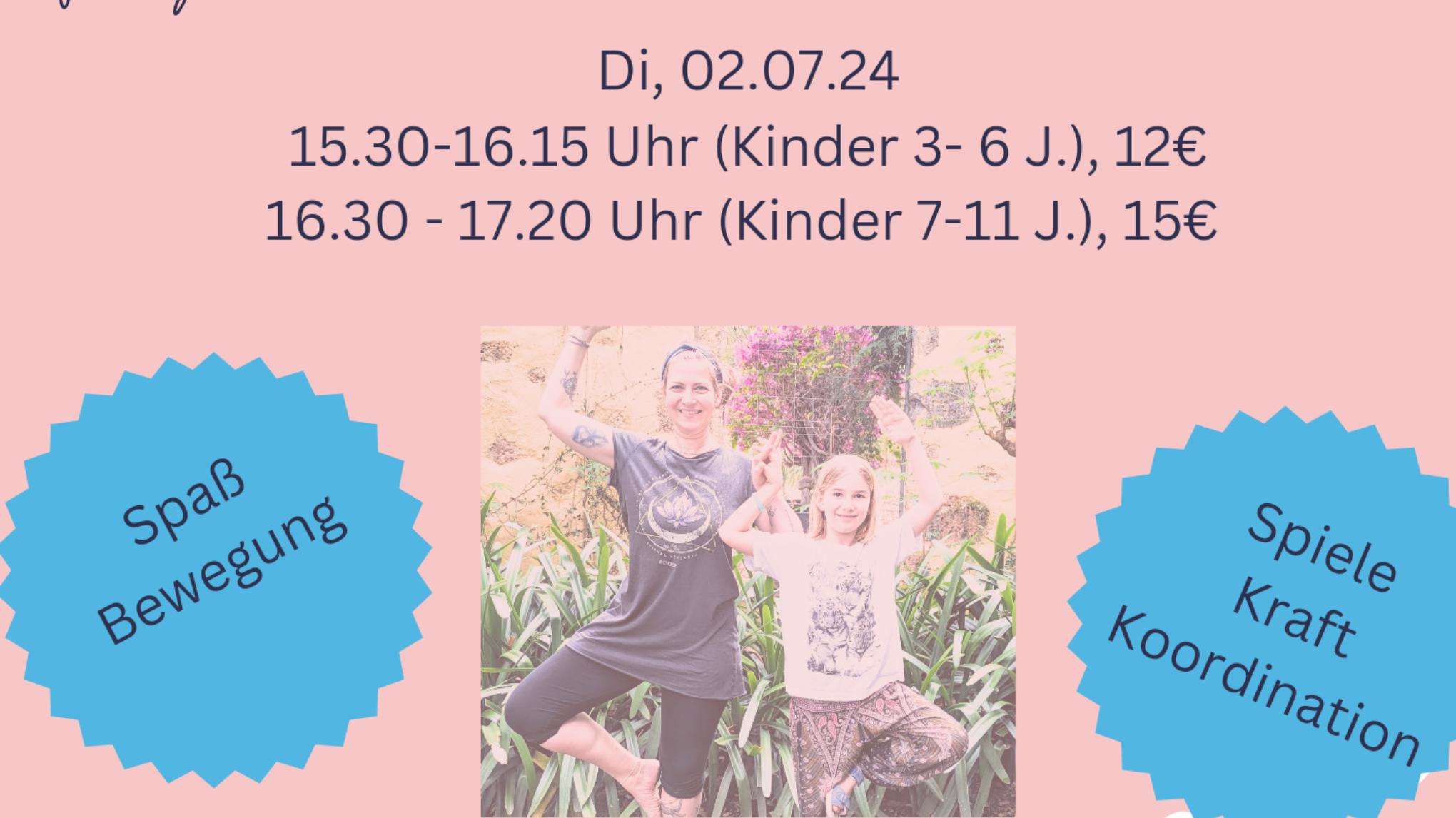 Familien-Yoga (für Kinder 3-6 Jahre)