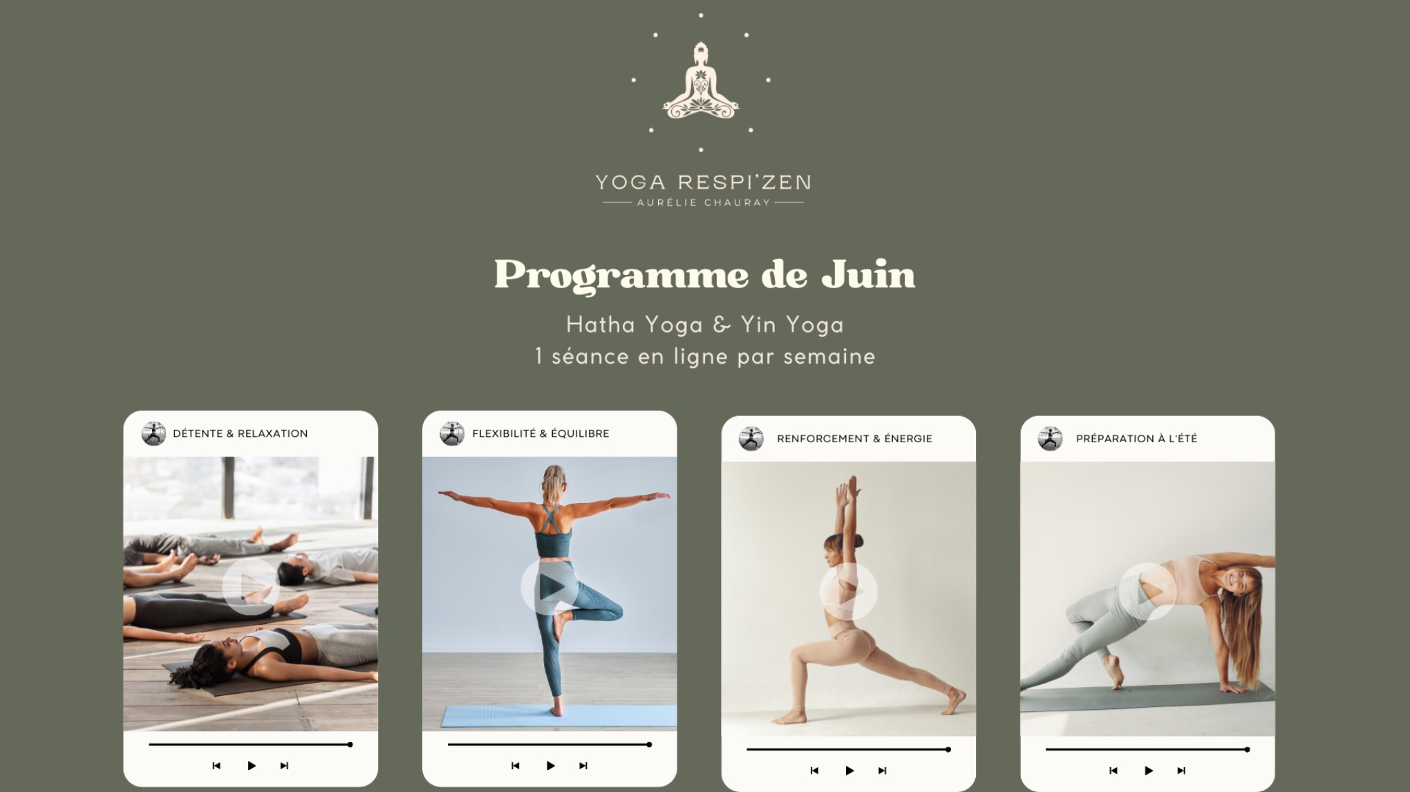 YOGA EN LIGNE 💪: Renforcement & Énergie