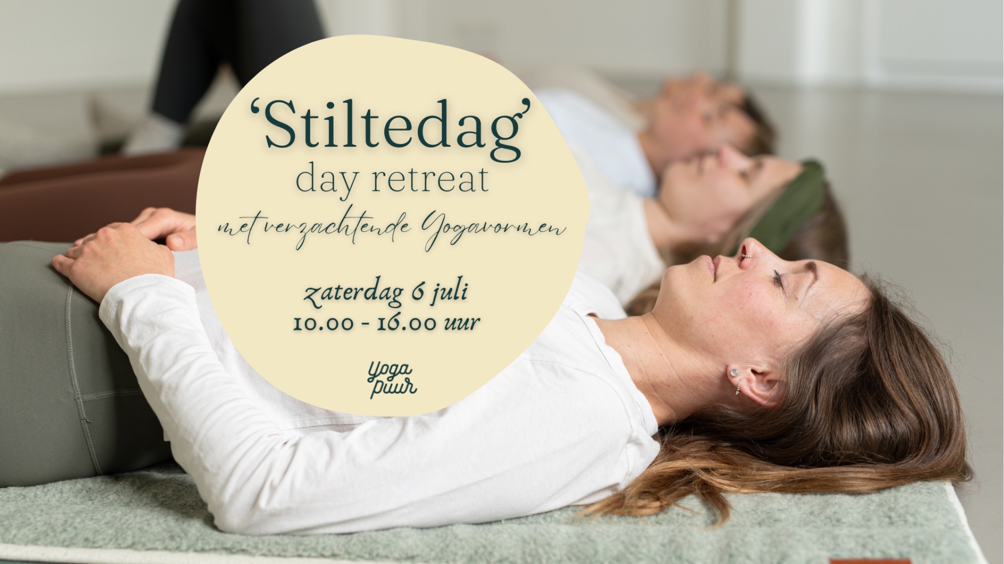 Stiltedag met verzachtende Yogavormen