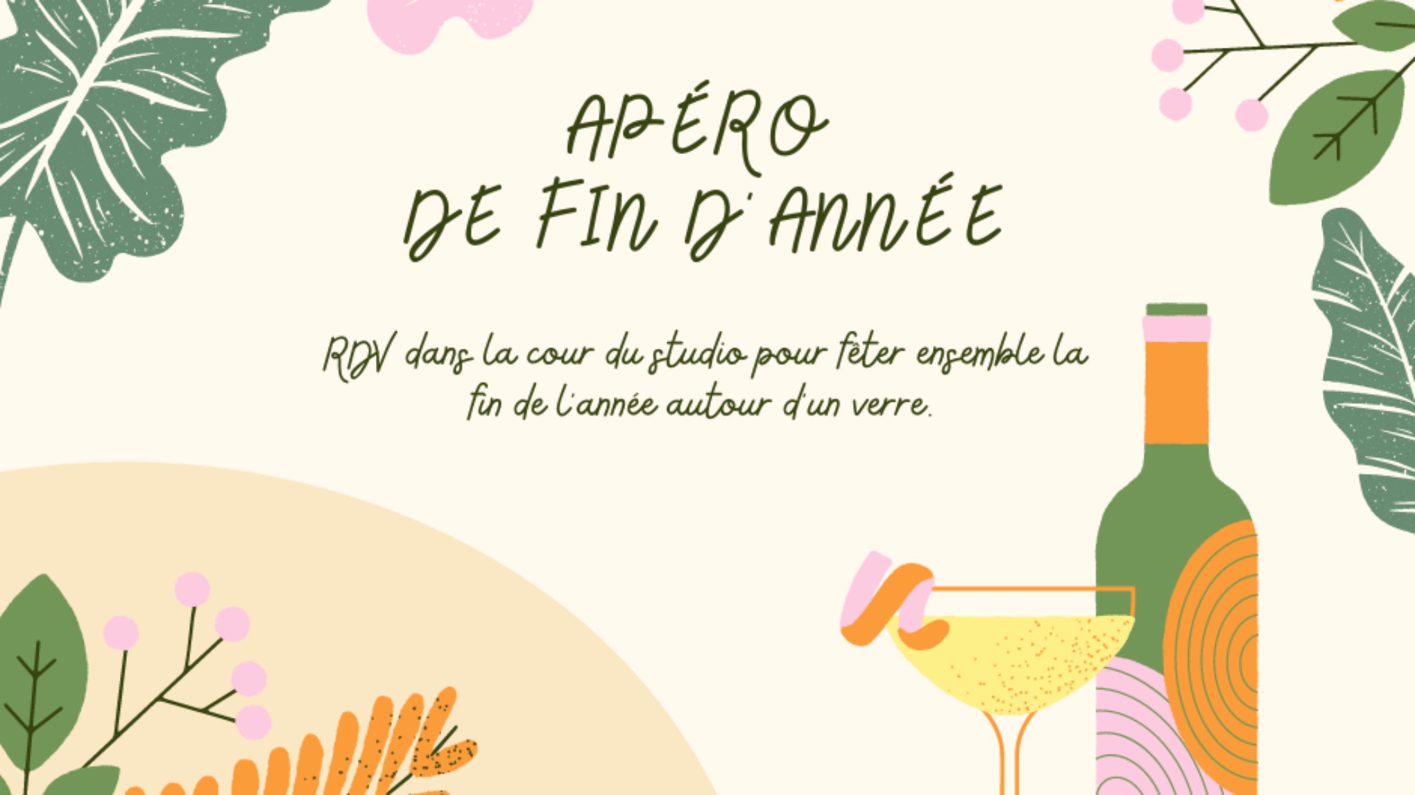 Apéro de fin d'année