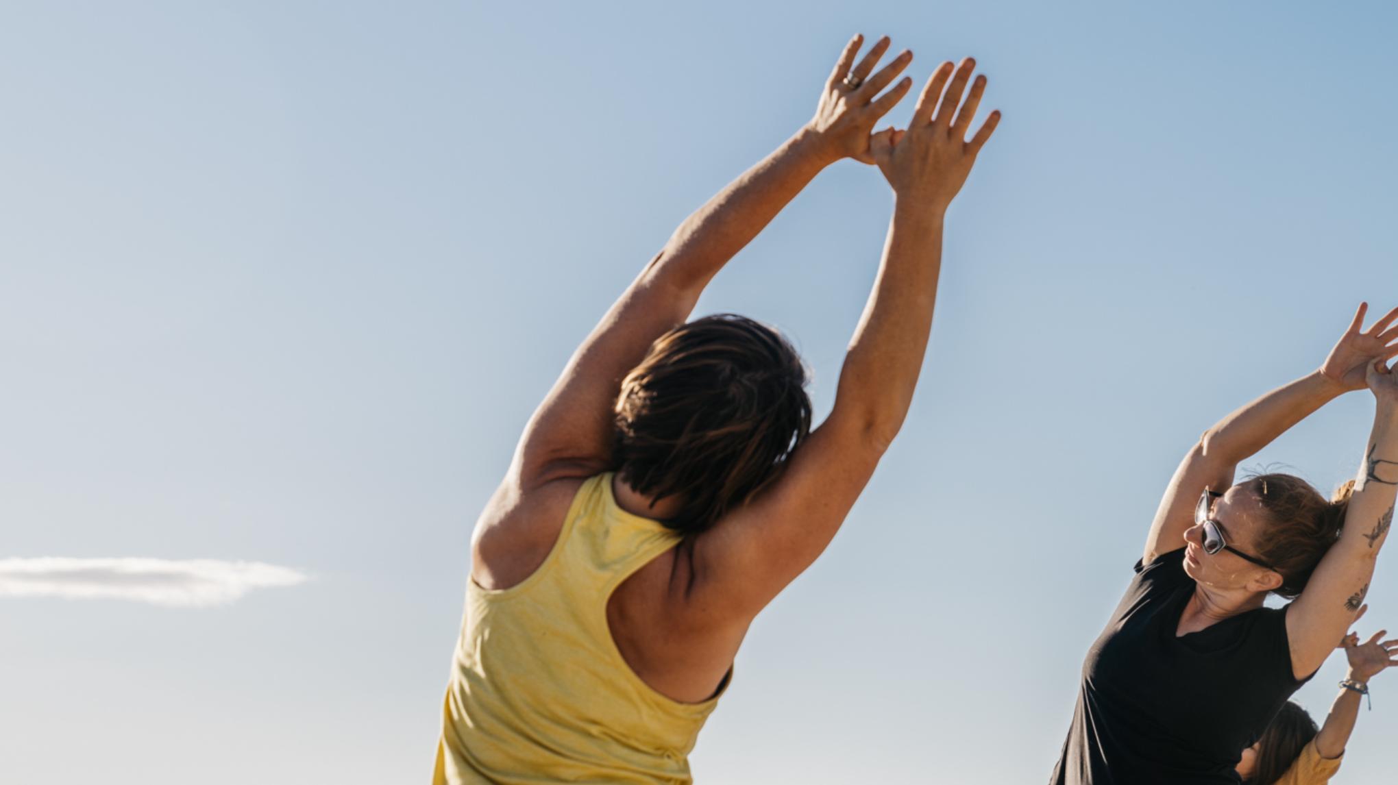 Sunrise Yoga with a View (2.5hrs) - @the Rio Grande Gorge Rim w/ Kari Malen
