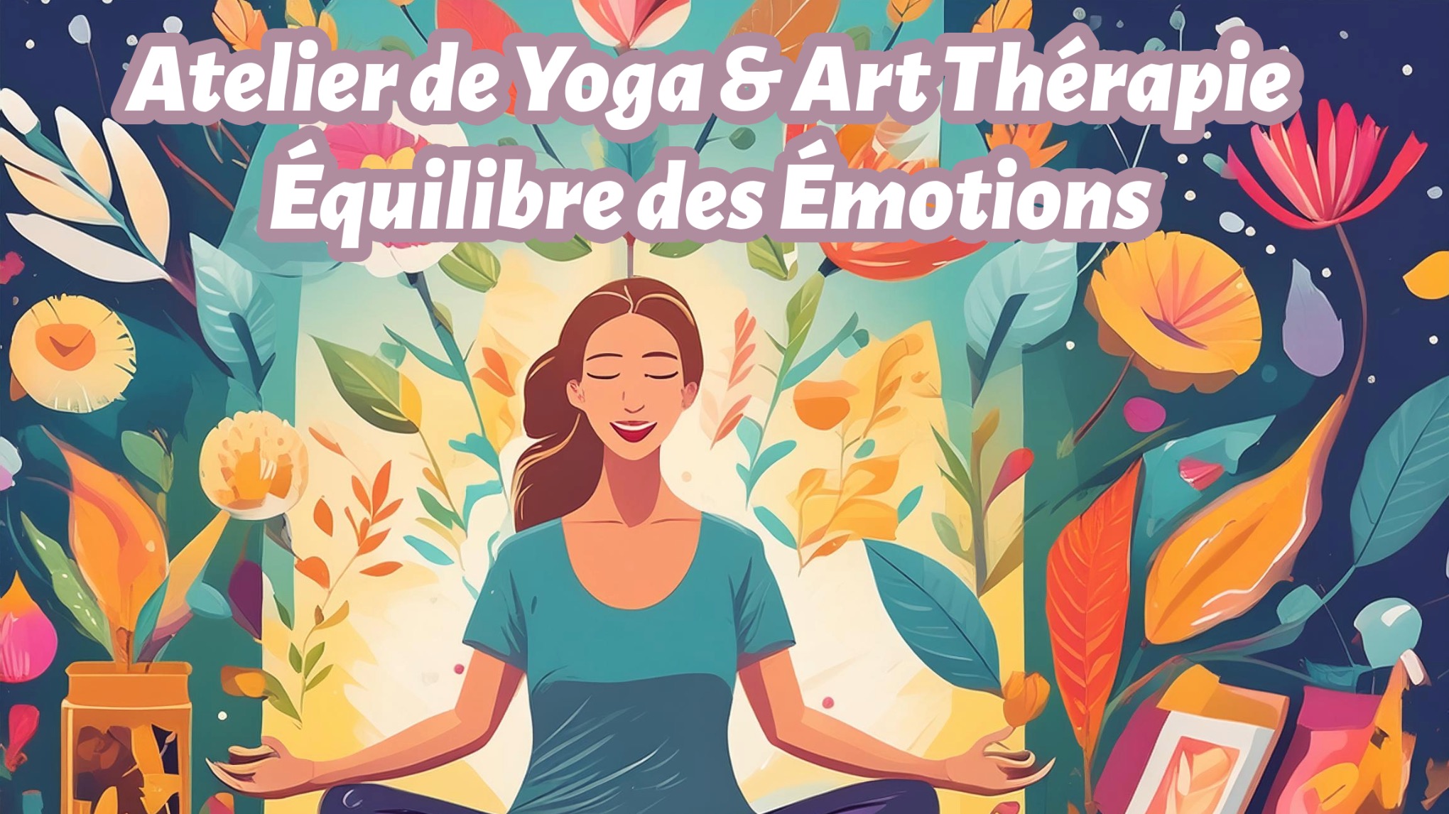 🌿✨ Atelier de Yoga & Art Thérapie : Équilibre des Émotions ✨🌿