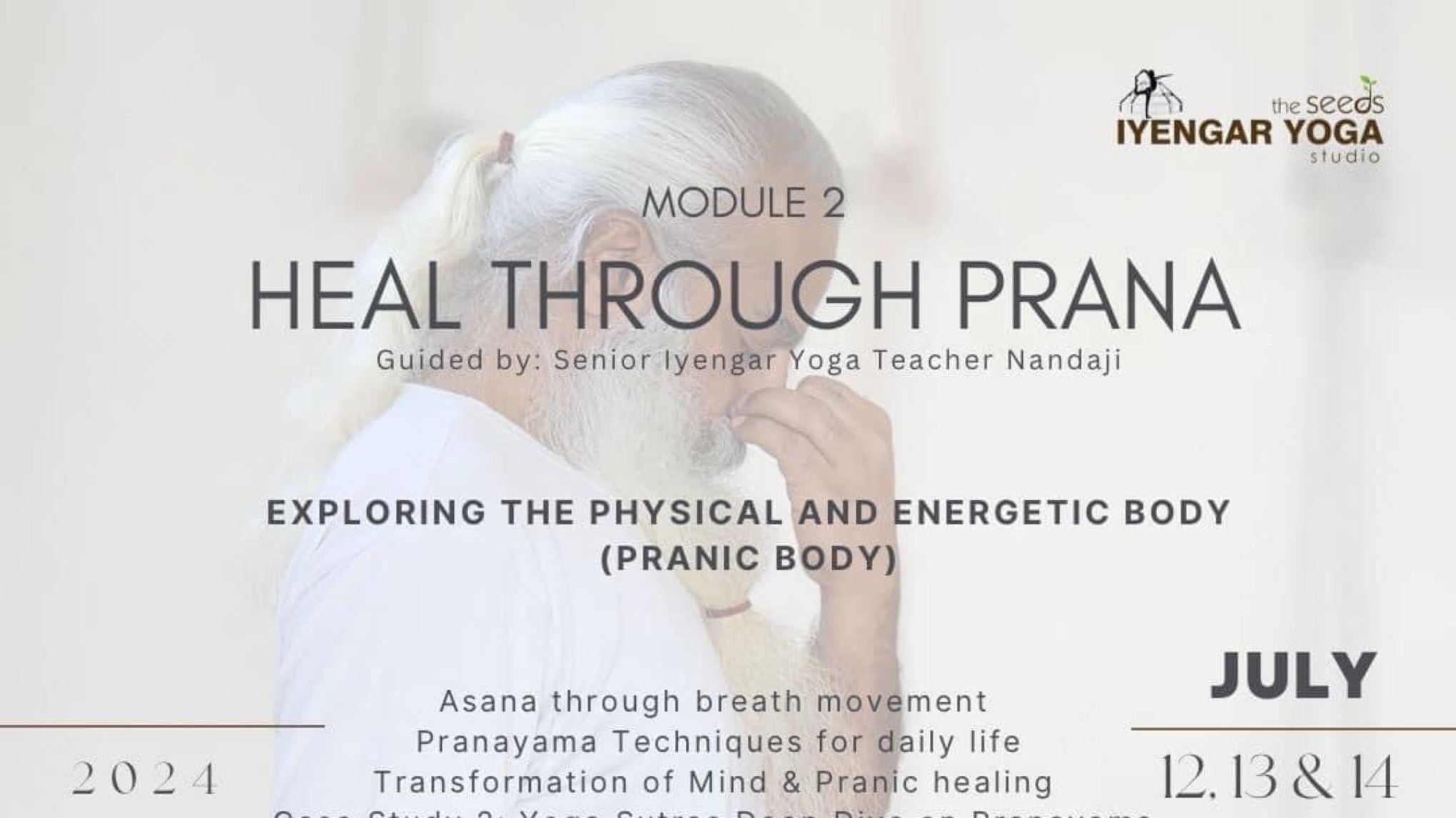 Module 2:-Me. Mine. Myself - Heal through Prana