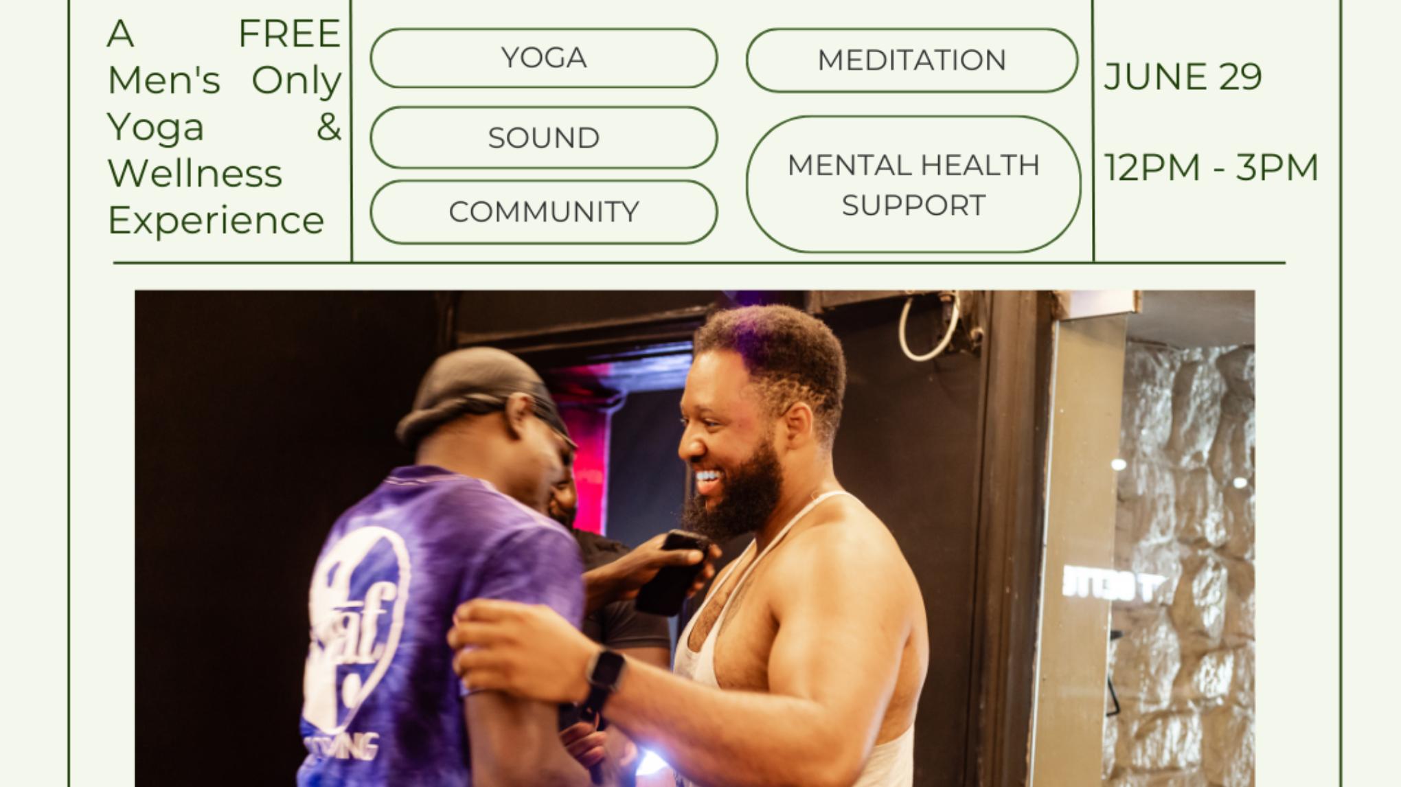 CONNECT: Movement, Mindfulness & Connection - A Free Men's Wellbeing Event