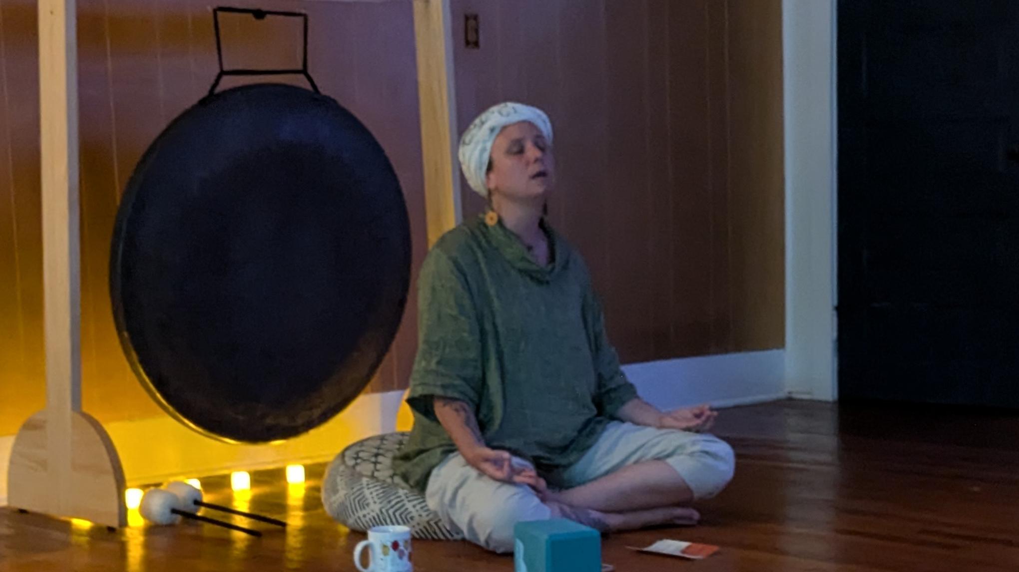 Hunter Full Moon Gong Bath and Yoga