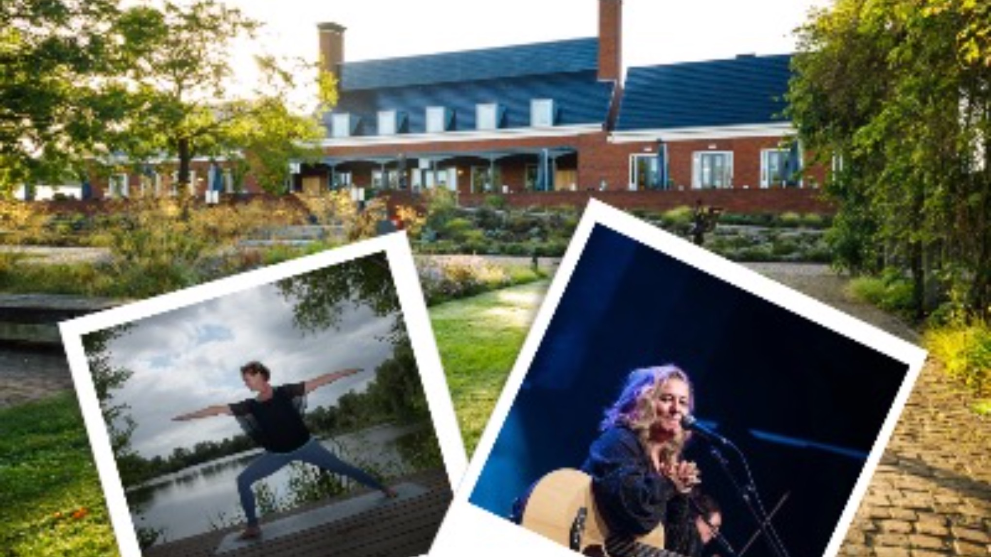 Yoga retreat dag met live muziek van zangeres Leonie bos