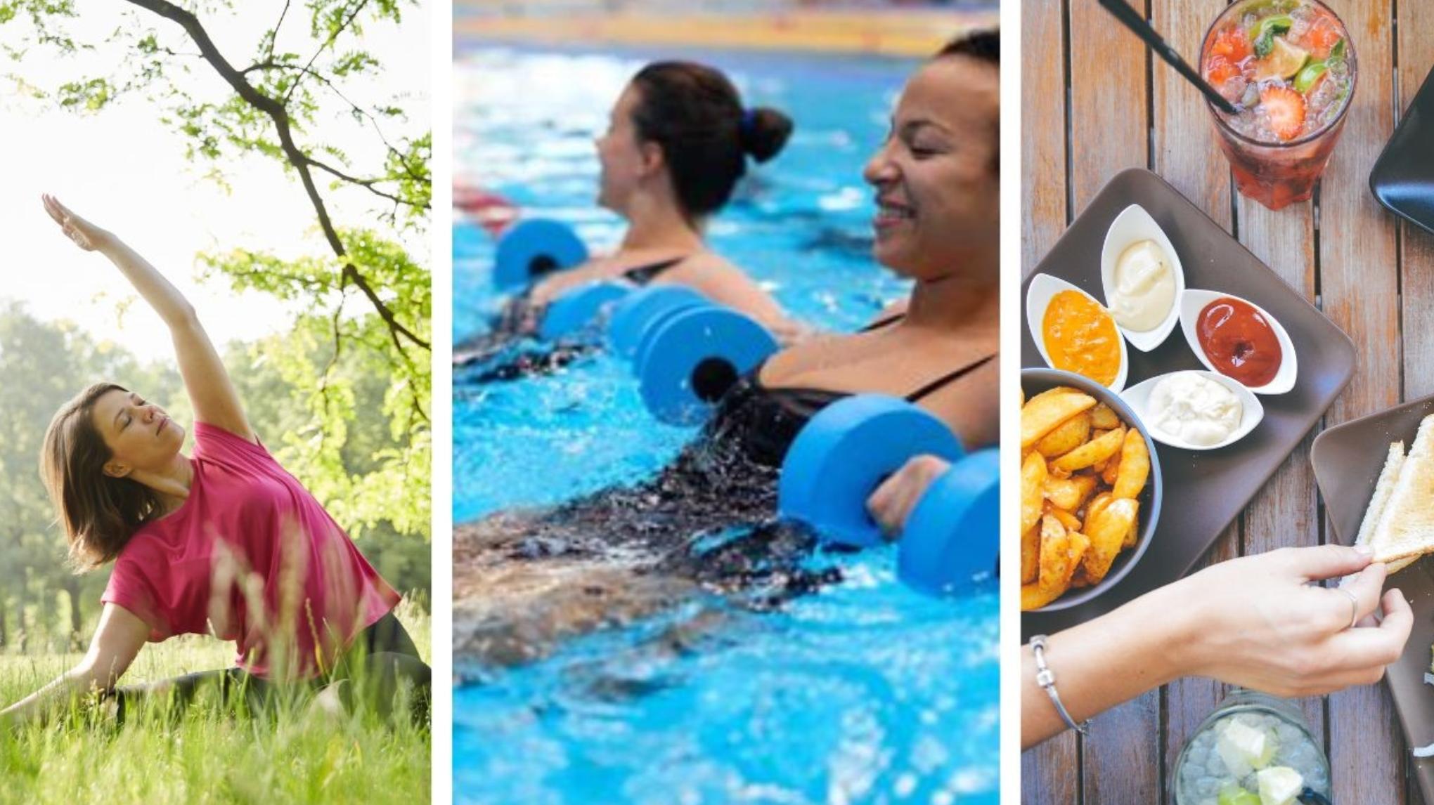 YOGA  > ZWEM > LUNCH