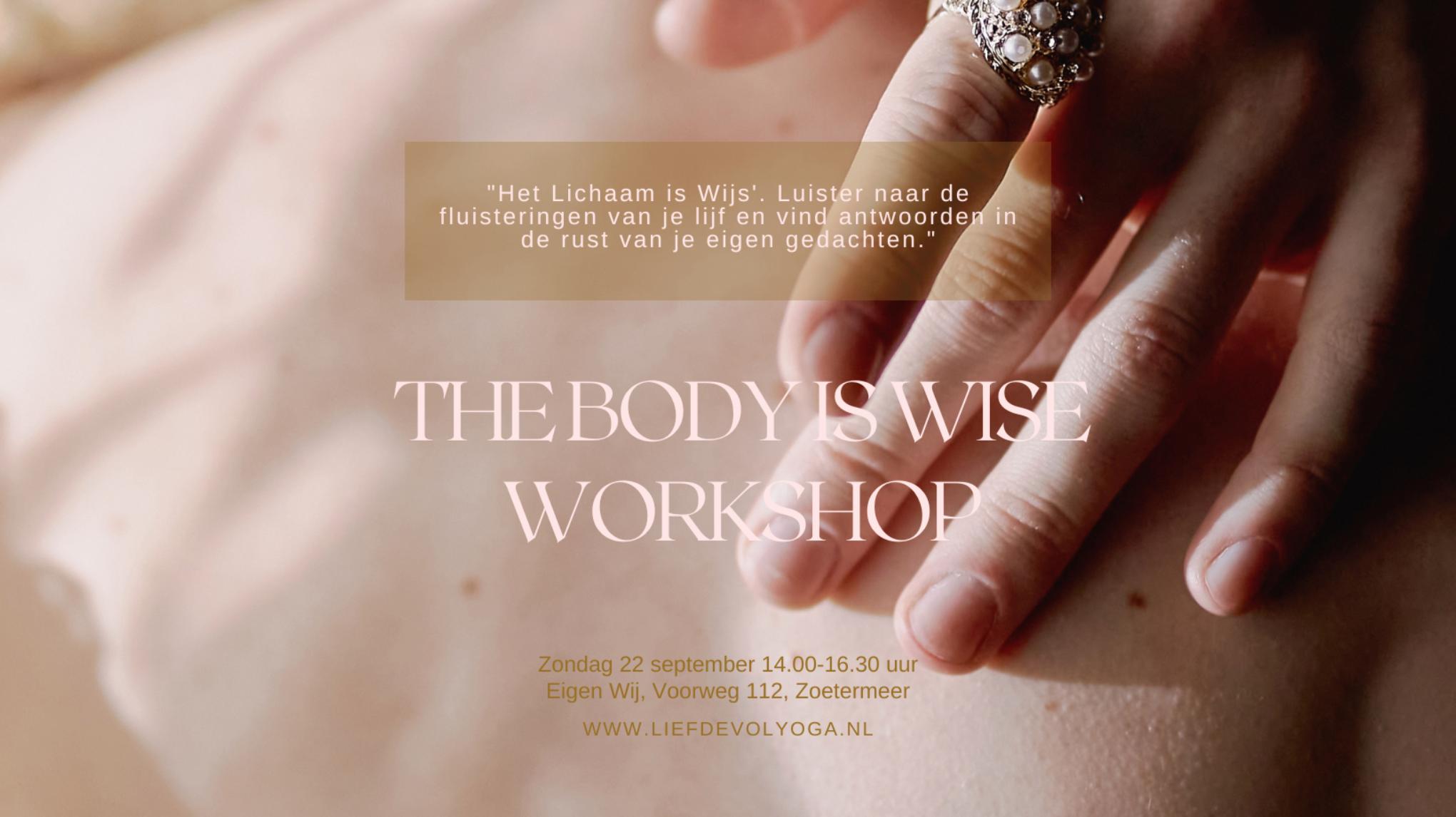 The Body is Wise workshop