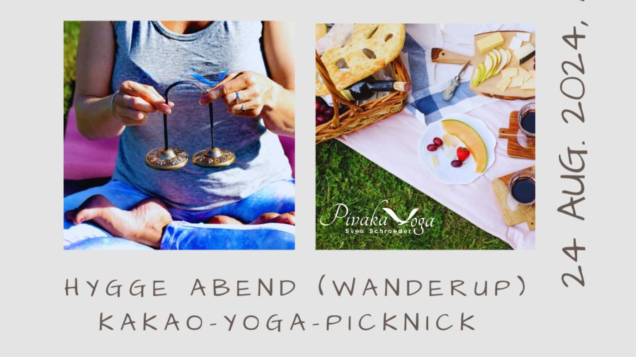 KAKAO, YOGA & PiCKNiCK - HYGGE ABEND in meinem Garten