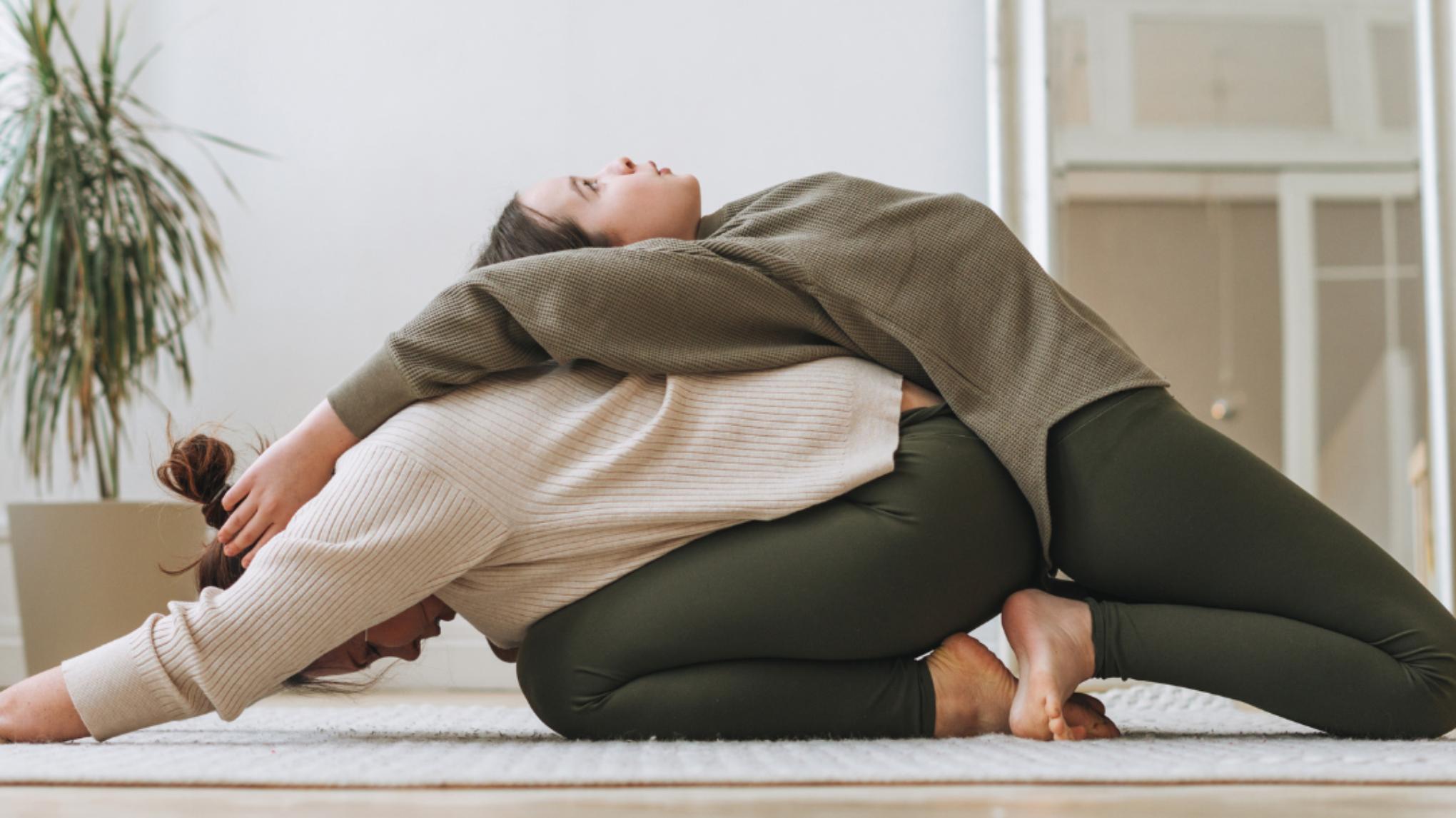 Eltern-Kind-Yoga (8-11 Jahre)