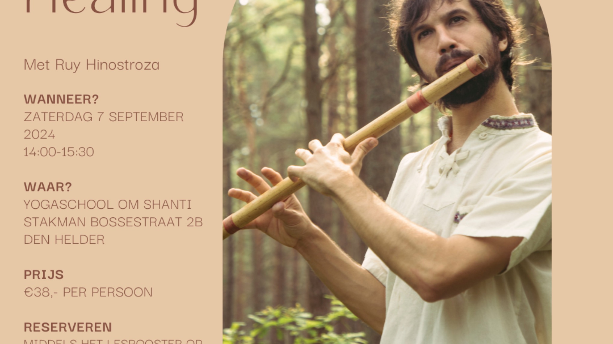 Sound Healing met Ruy Hinostroza