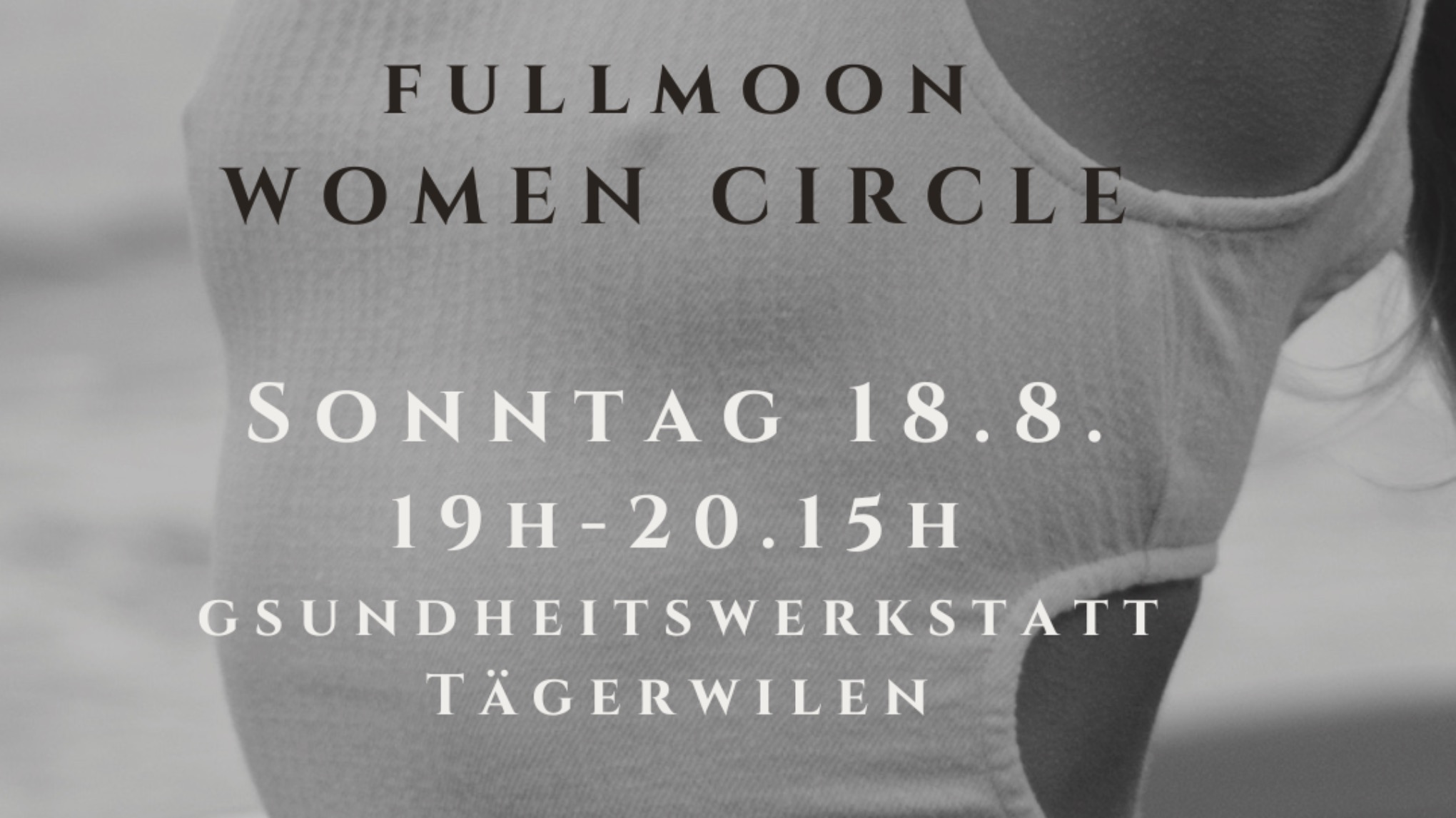 Full Moon Women Circle im Wassermann