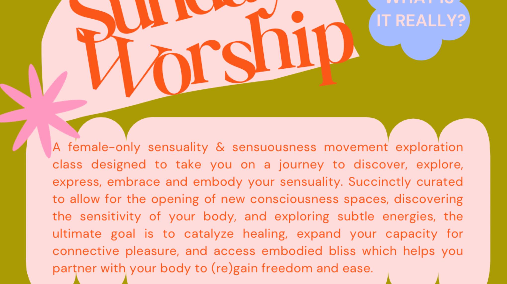 Sunday Worship - Women Only