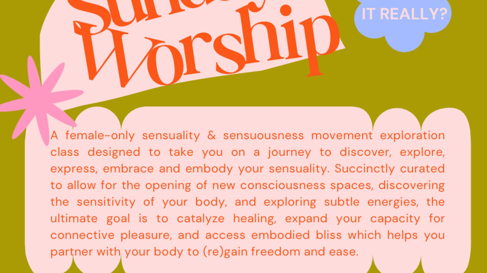 Sunday Worship - Women Only