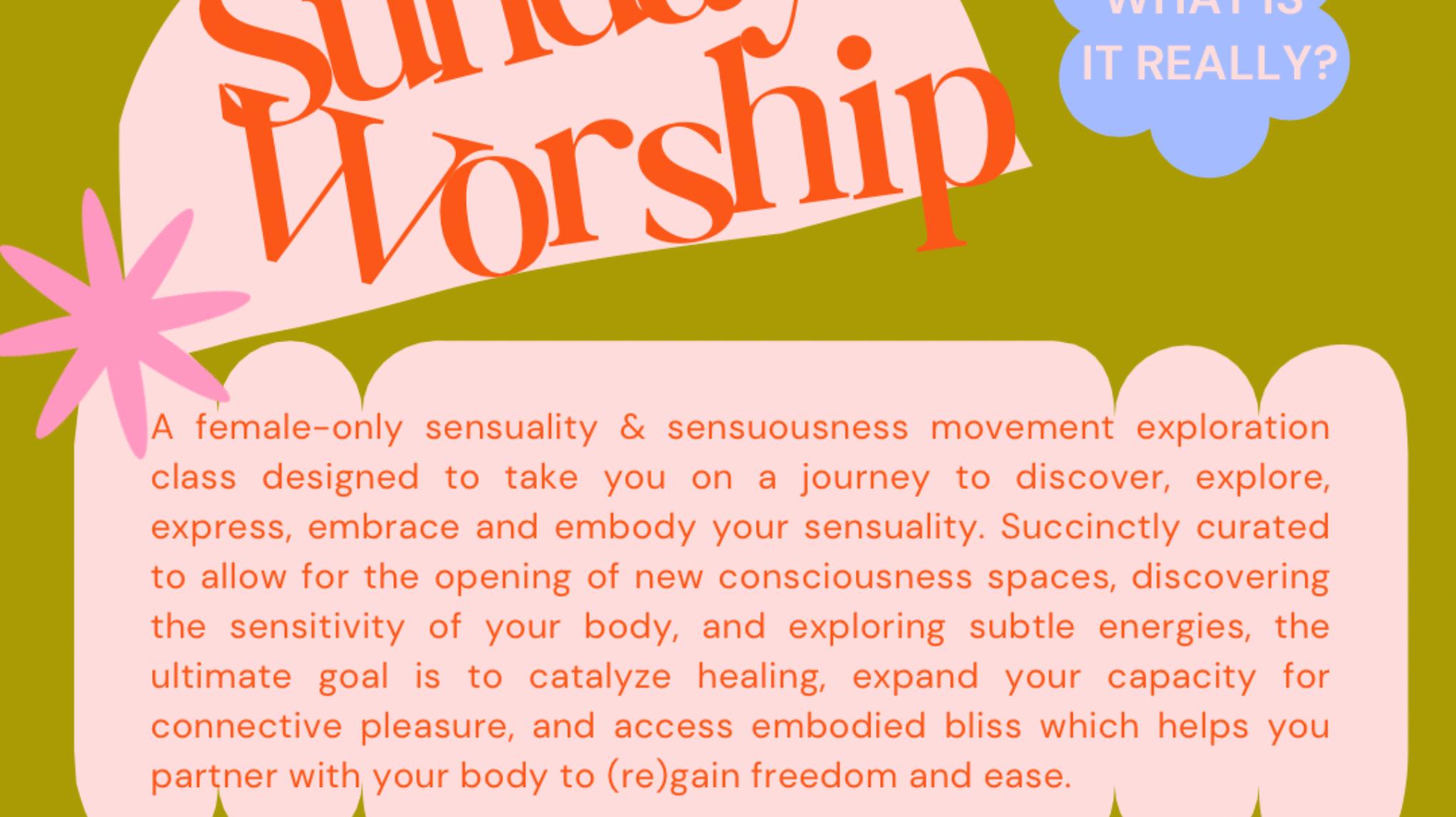 Sunday Worship - Women Only