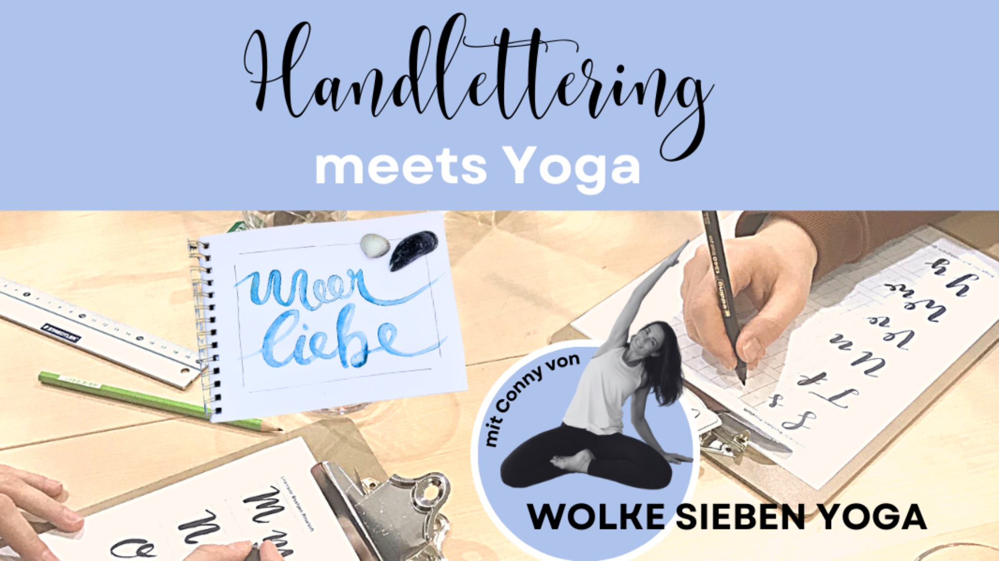 Handlettering meets Yoga- im "Café mal mit"