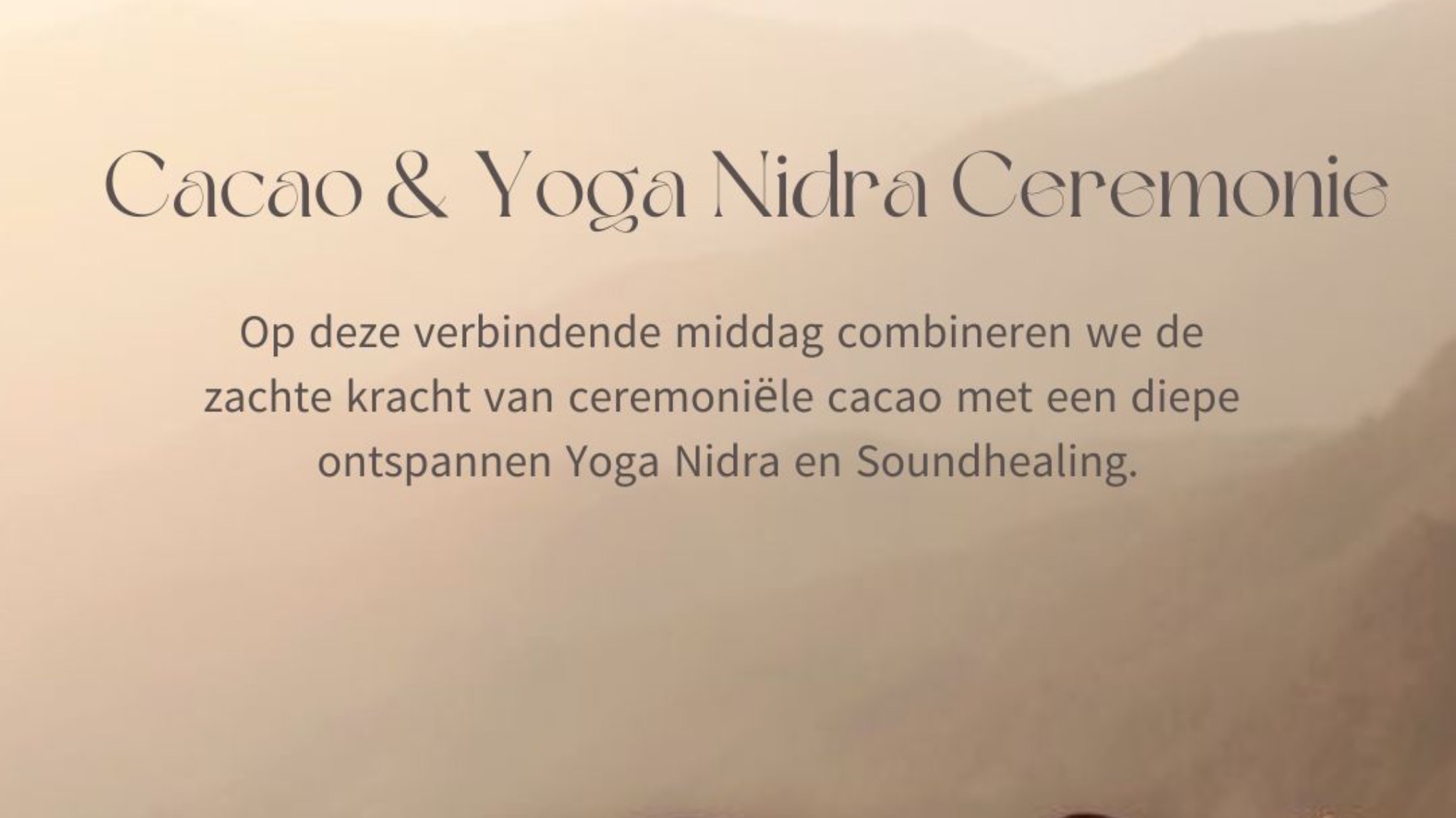 Cacao & Yoga Nidra Ceremony 🌺