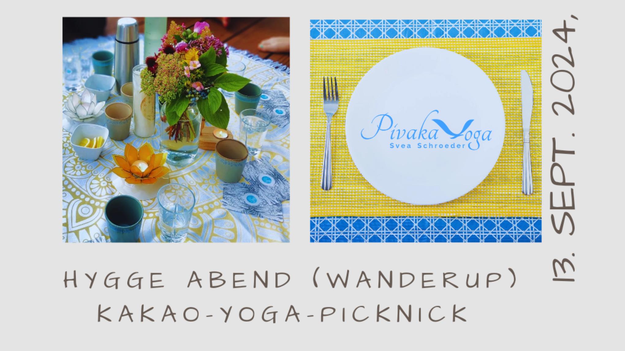 Yoga Hygge Abend mit Kakaozeremonie & Picknick (Indoor)