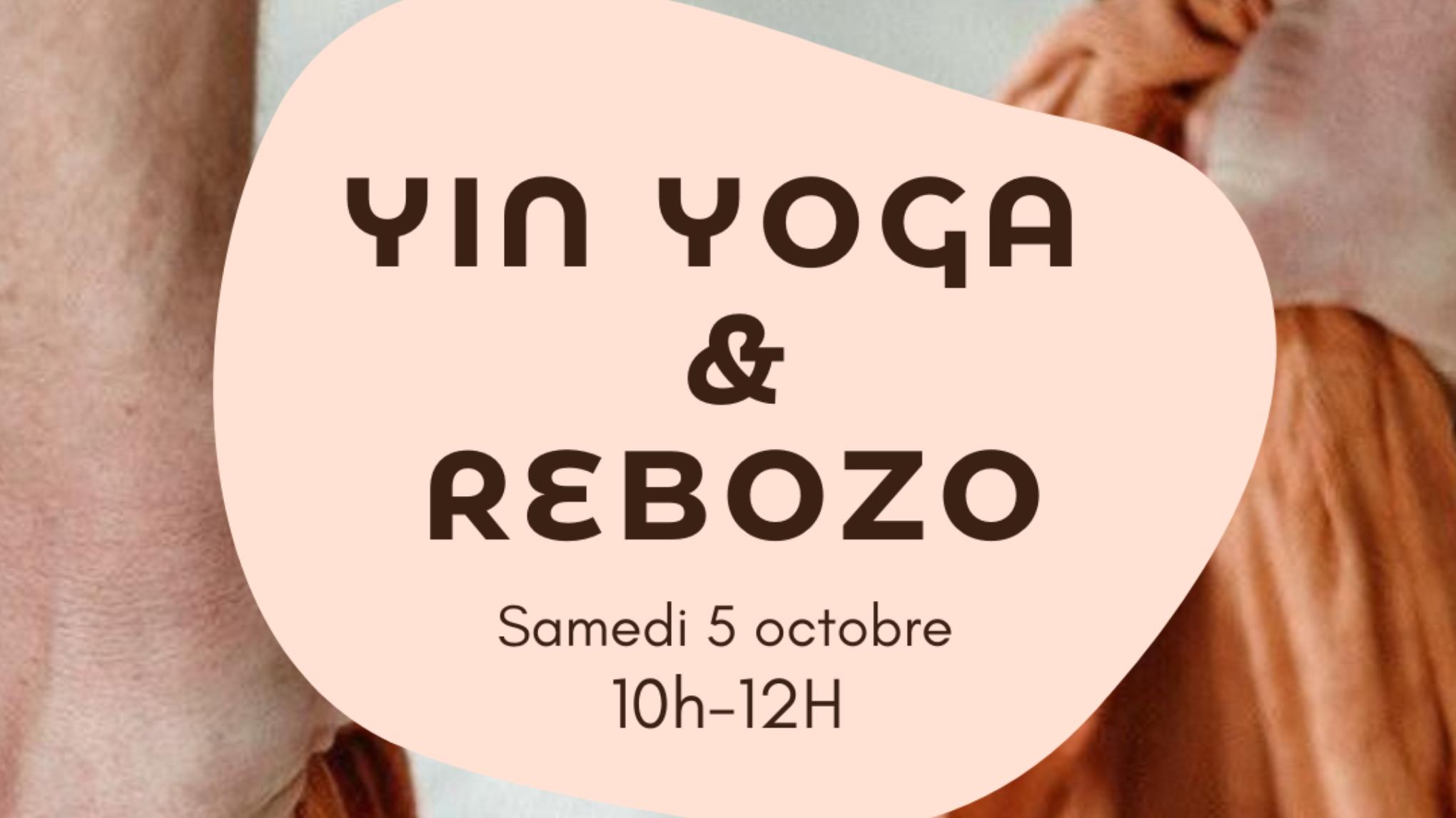 Yin yoga et rebozo