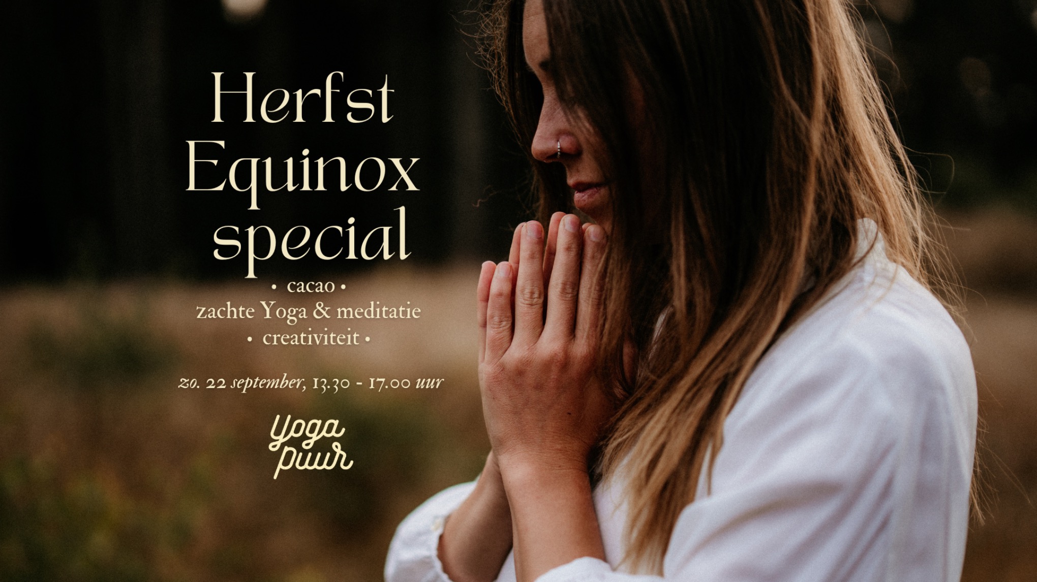Herfst Equinox special met cacao, Yoga & creativiteit