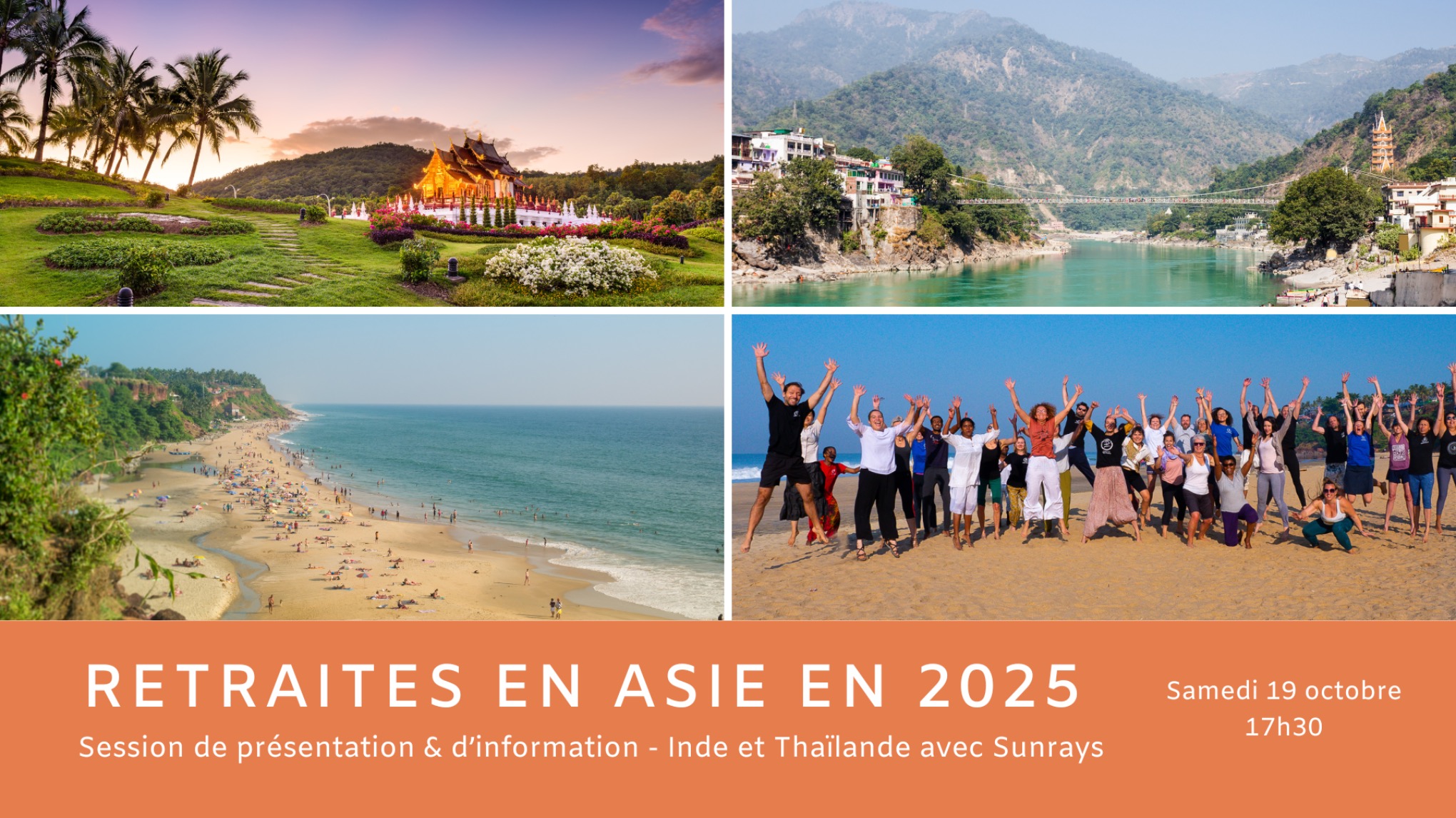 [GRATUIT] Présentation et session d'informations : Retraites Asie 2025 ☀️