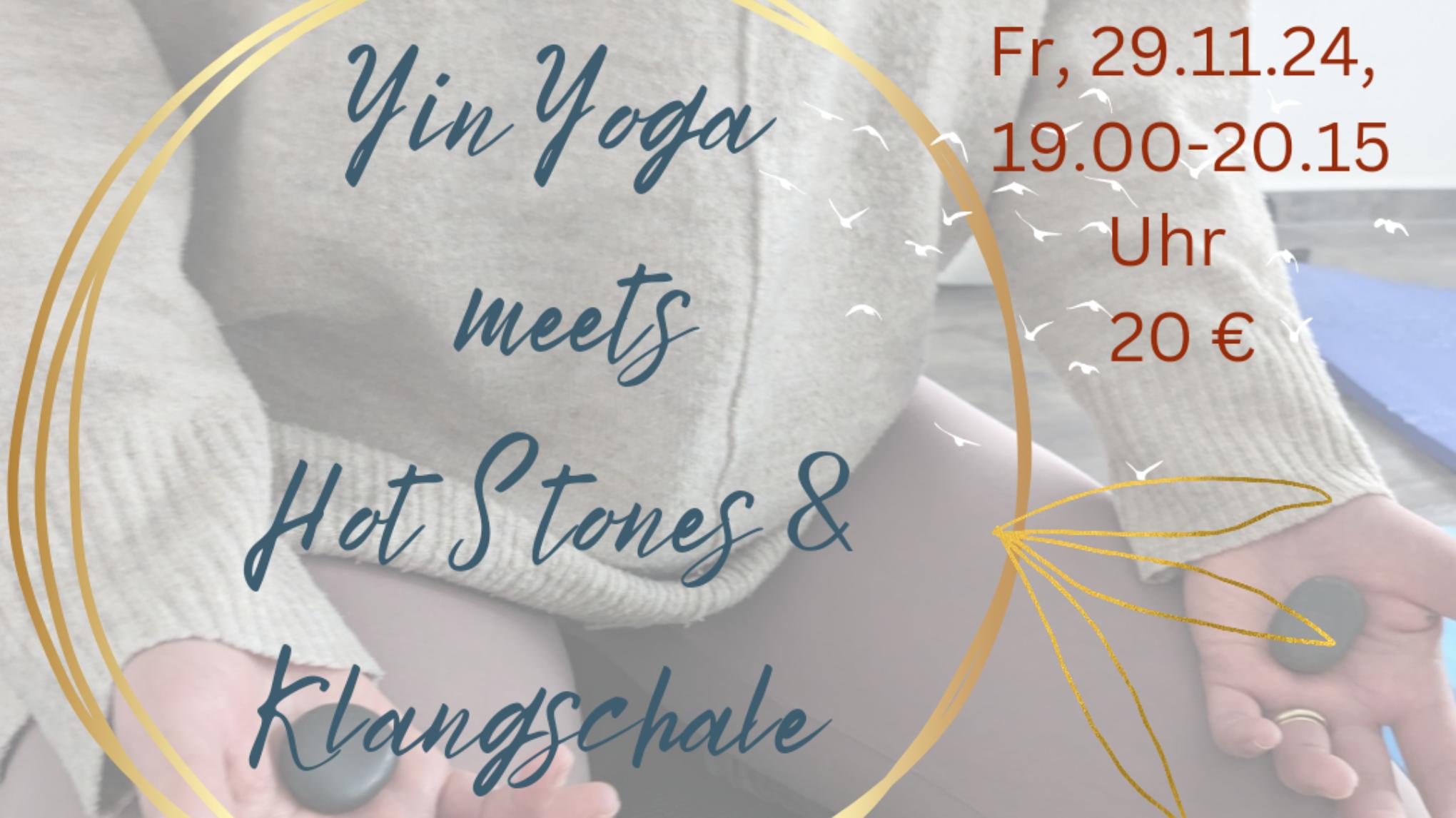 Adventsspecial 🕯️❄️🎄 Yin Yoga mit Hot Stones & Klangschalen