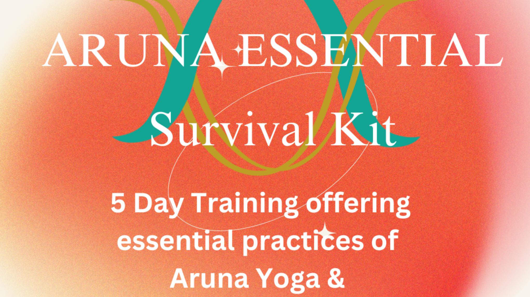 Aruna Essential & Opening Week of Teacher Training BREDA 16-20 May 2025
