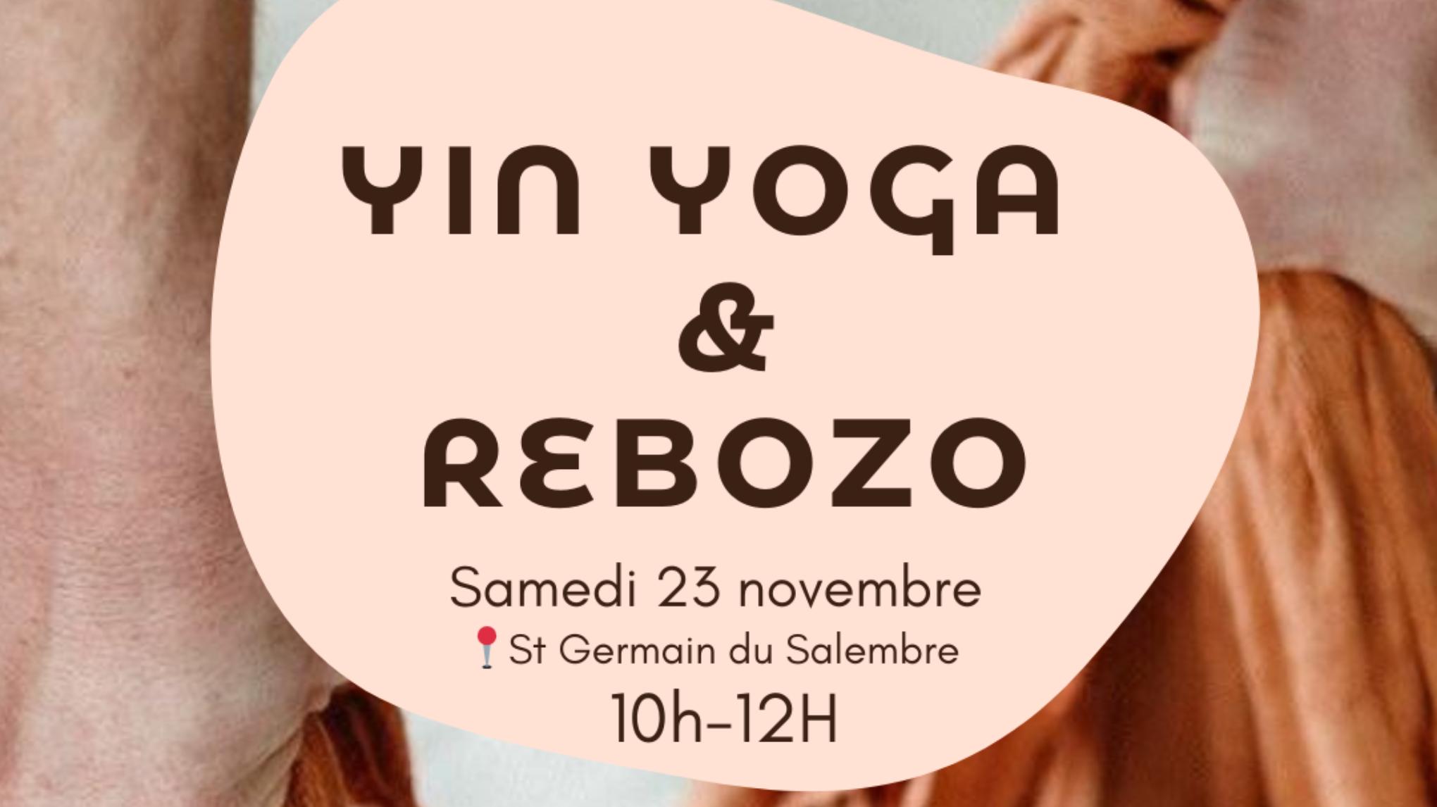 Yin yoga et rebozo🤍