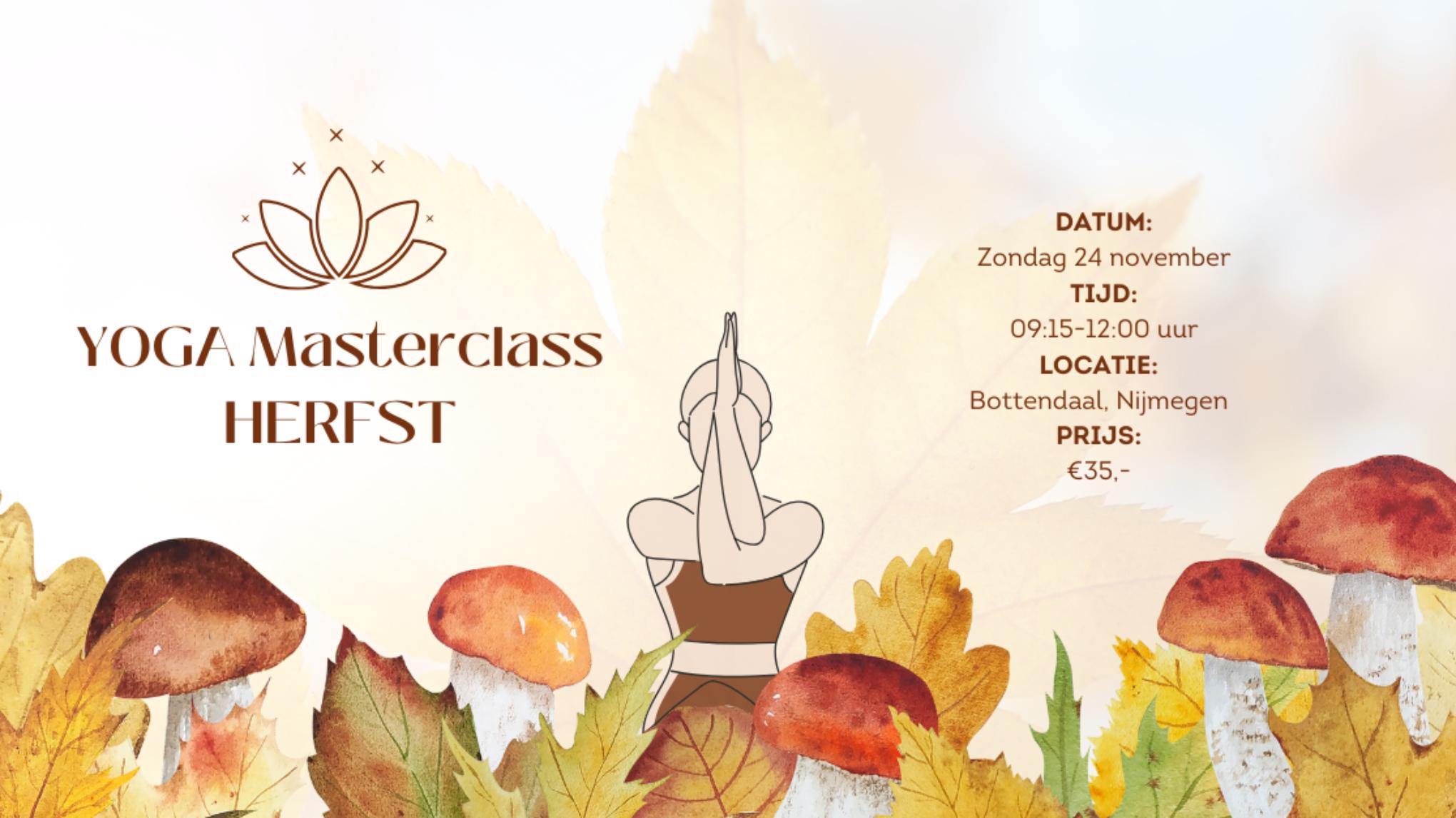 Yoga Masterclass Herfst