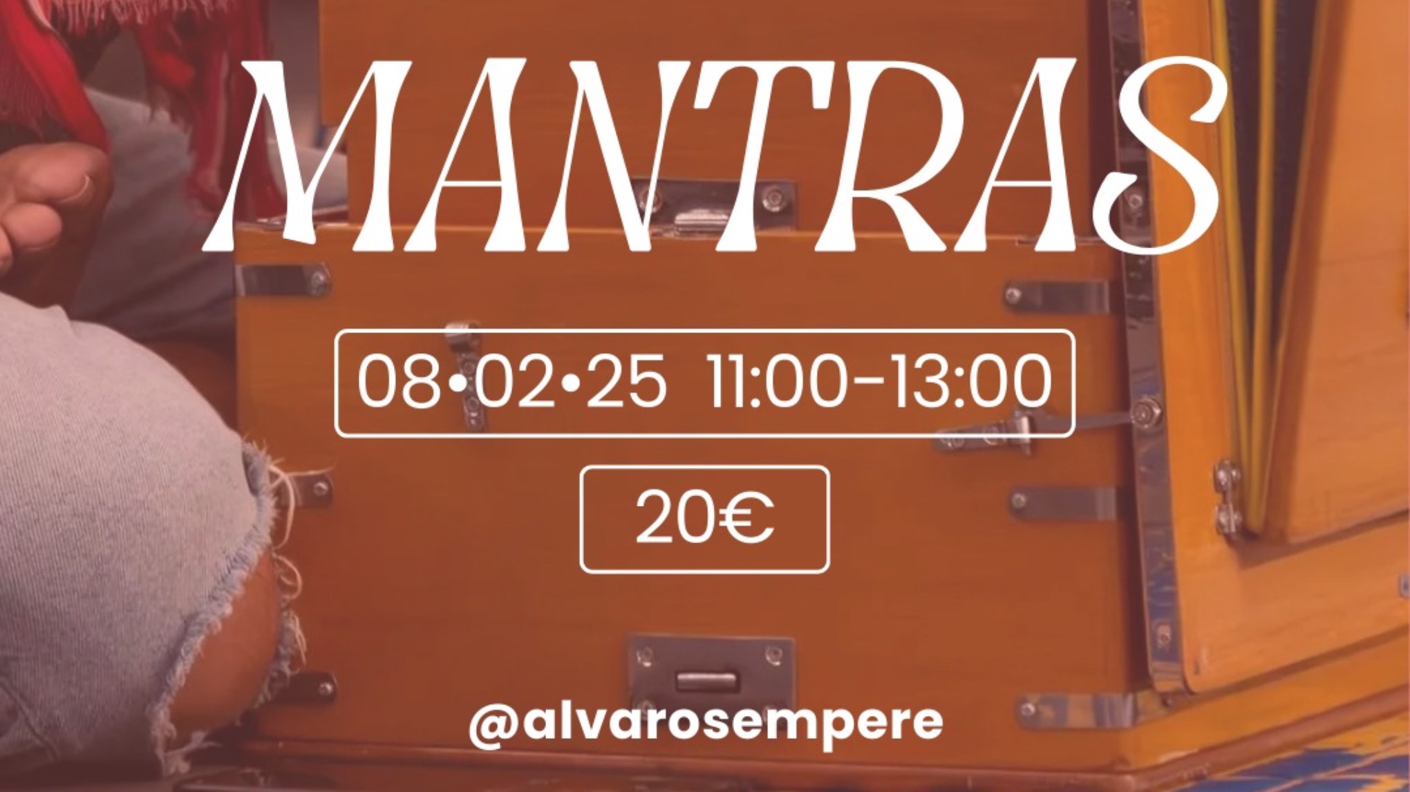 Concierto de Mantras (Kirtan) con Álvaro Sempere