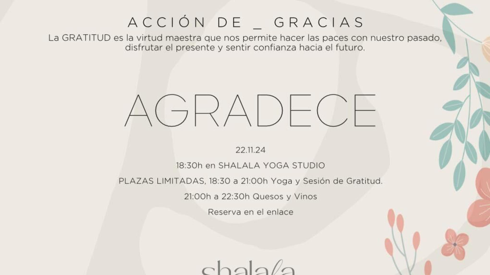 Acción de gracias