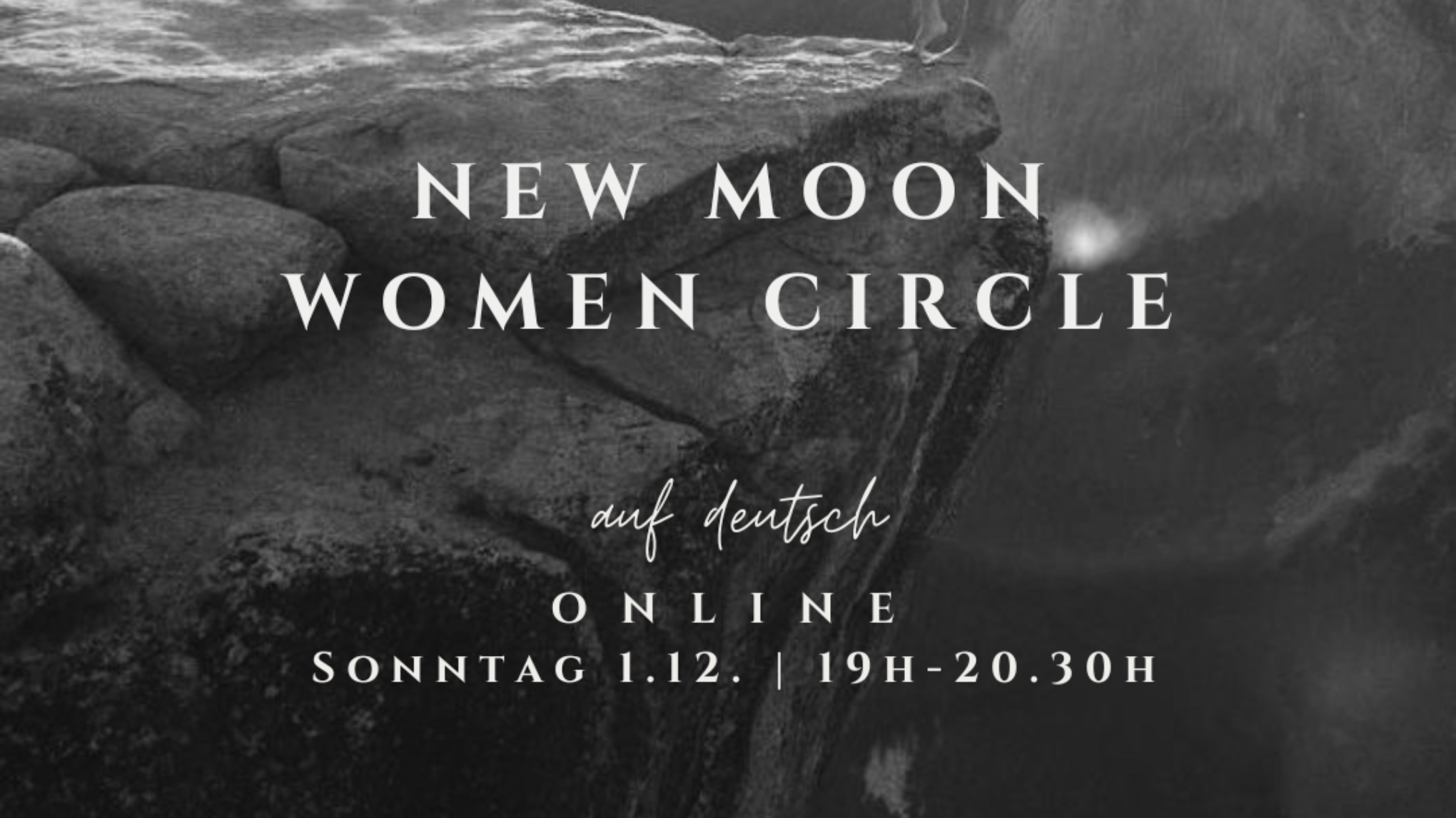 ONLINE NEW MOON WOMEN CIRCLE | auf DEUTSCH